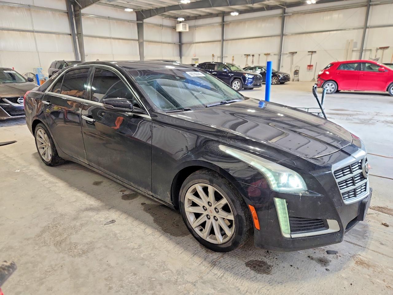 2014 Cadillac Cts Luxury Collection Black vin: 1G6AX5SX5E0121883
