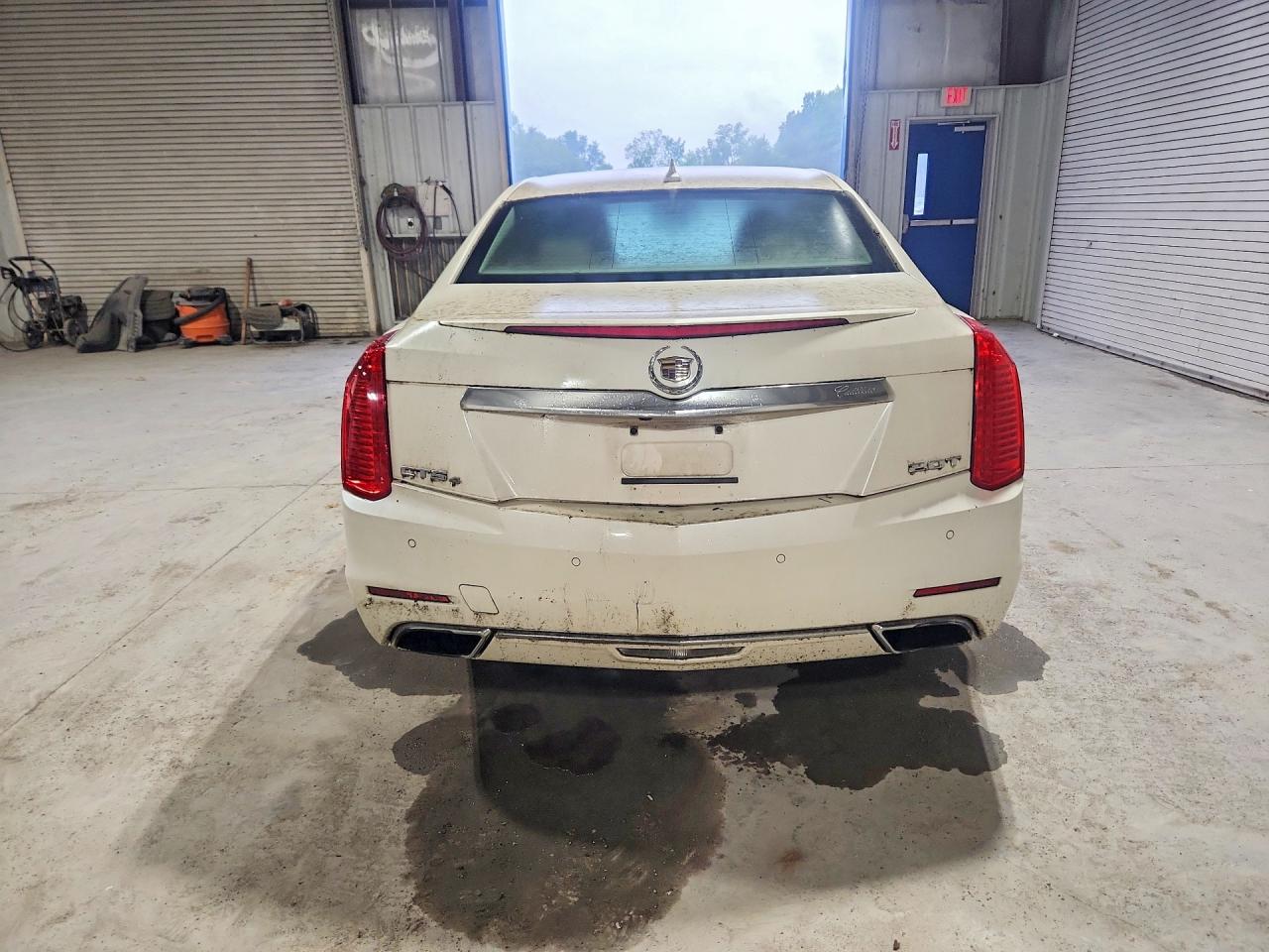 2014 Cadillac Cts Luxury Collection White vin: 1G6AX5SX5E0148307