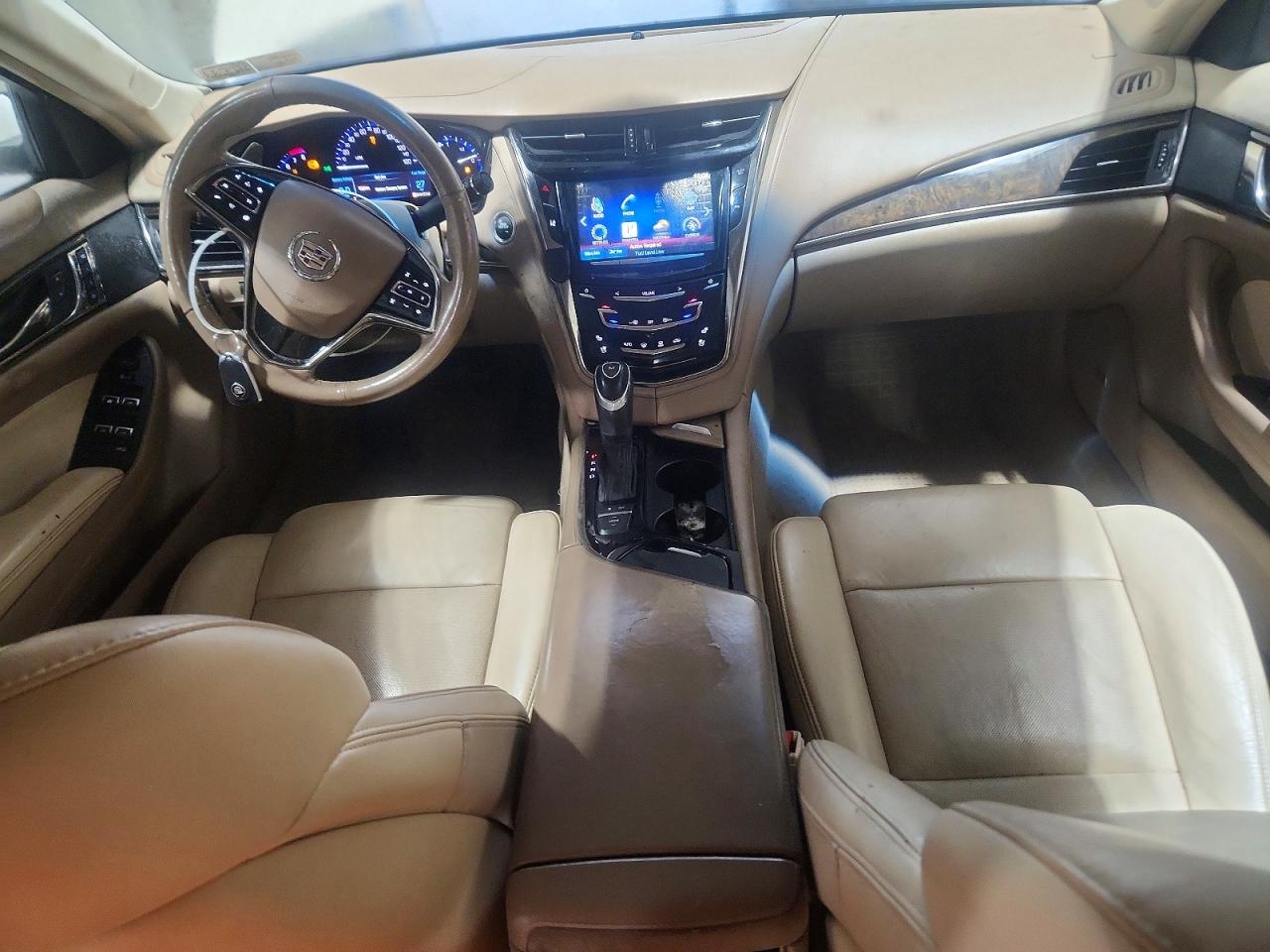 2014 Cadillac Cts Luxury Collection White vin: 1G6AX5SX5E0148307