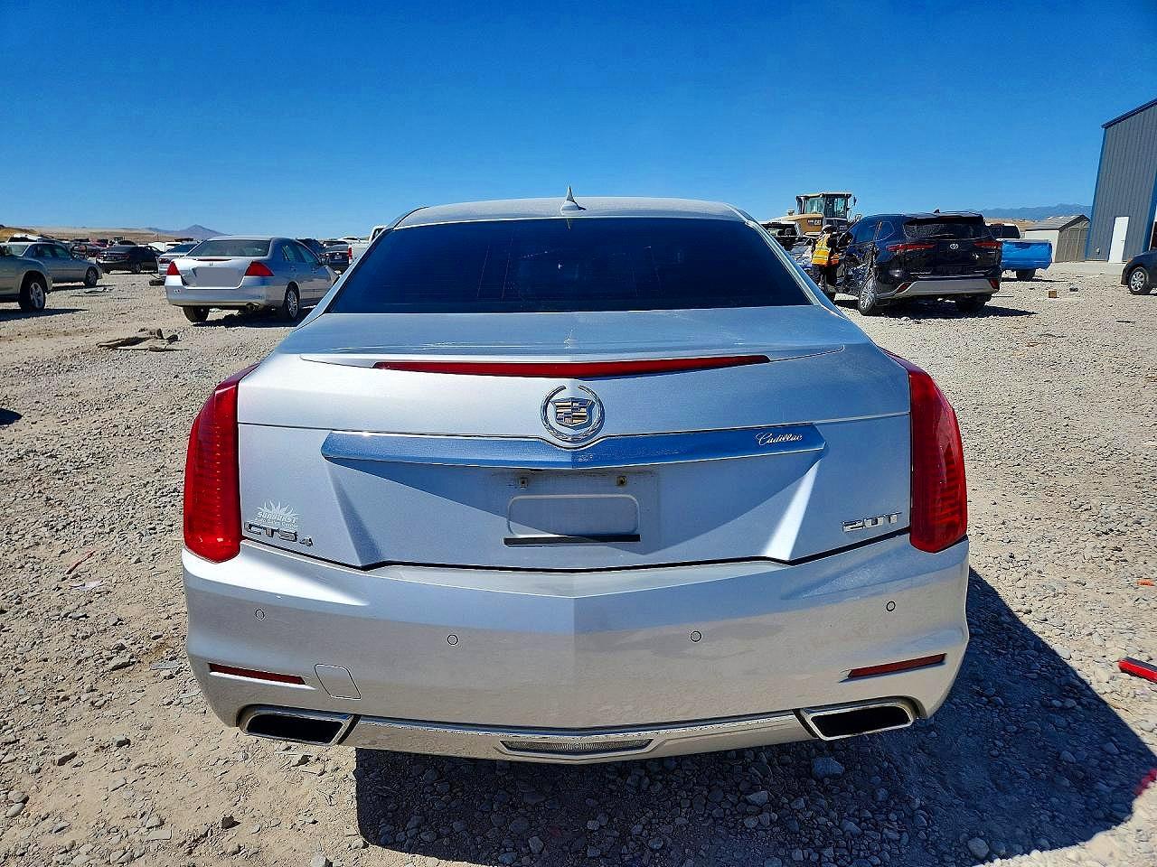 2014 Cadillac Cts Luxury Collection Silver vin: 1G6AX5SX5E0167732