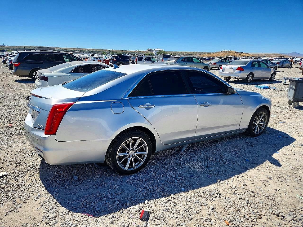 2014 Cadillac Cts Luxury Collection Silver vin: 1G6AX5SX5E0167732