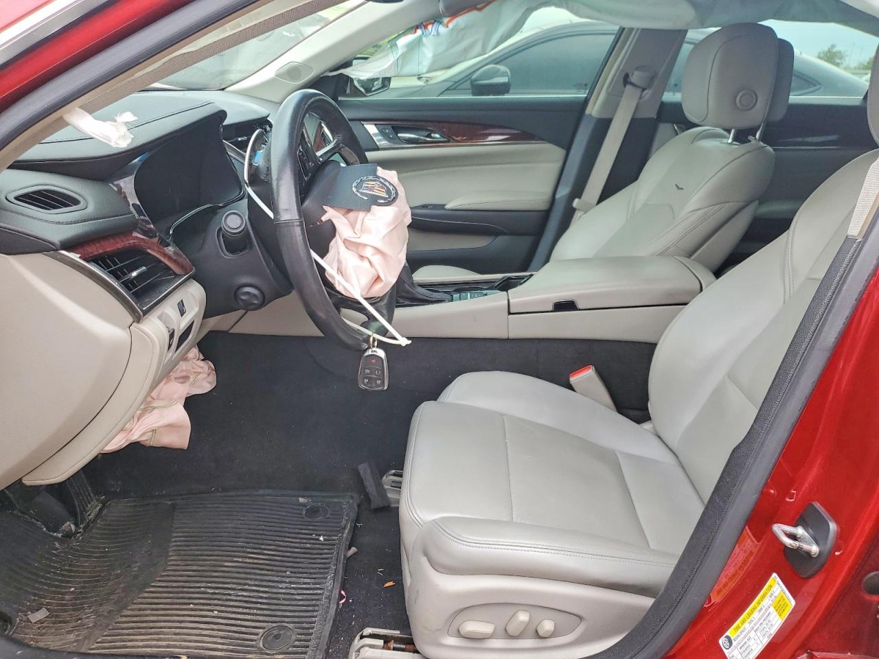 2014 Cadillac Cts Luxury Collection Red vin: 1G6AX5SX5E0175913