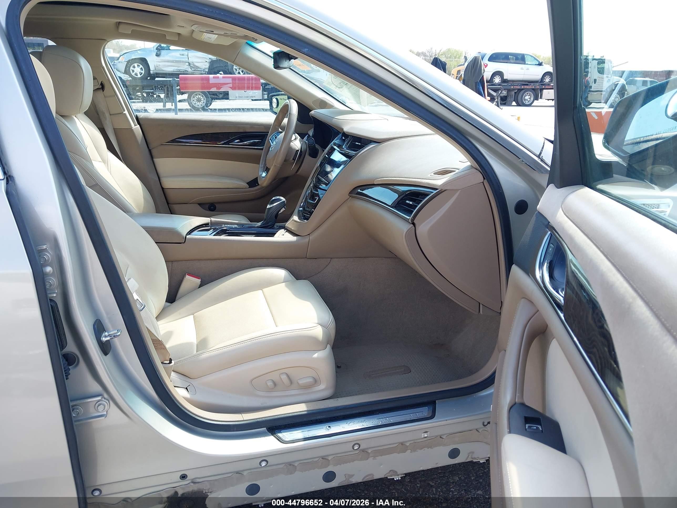 2014 Cadillac Cts Luxury Gold vin: 1G6AX5SX5E0191562