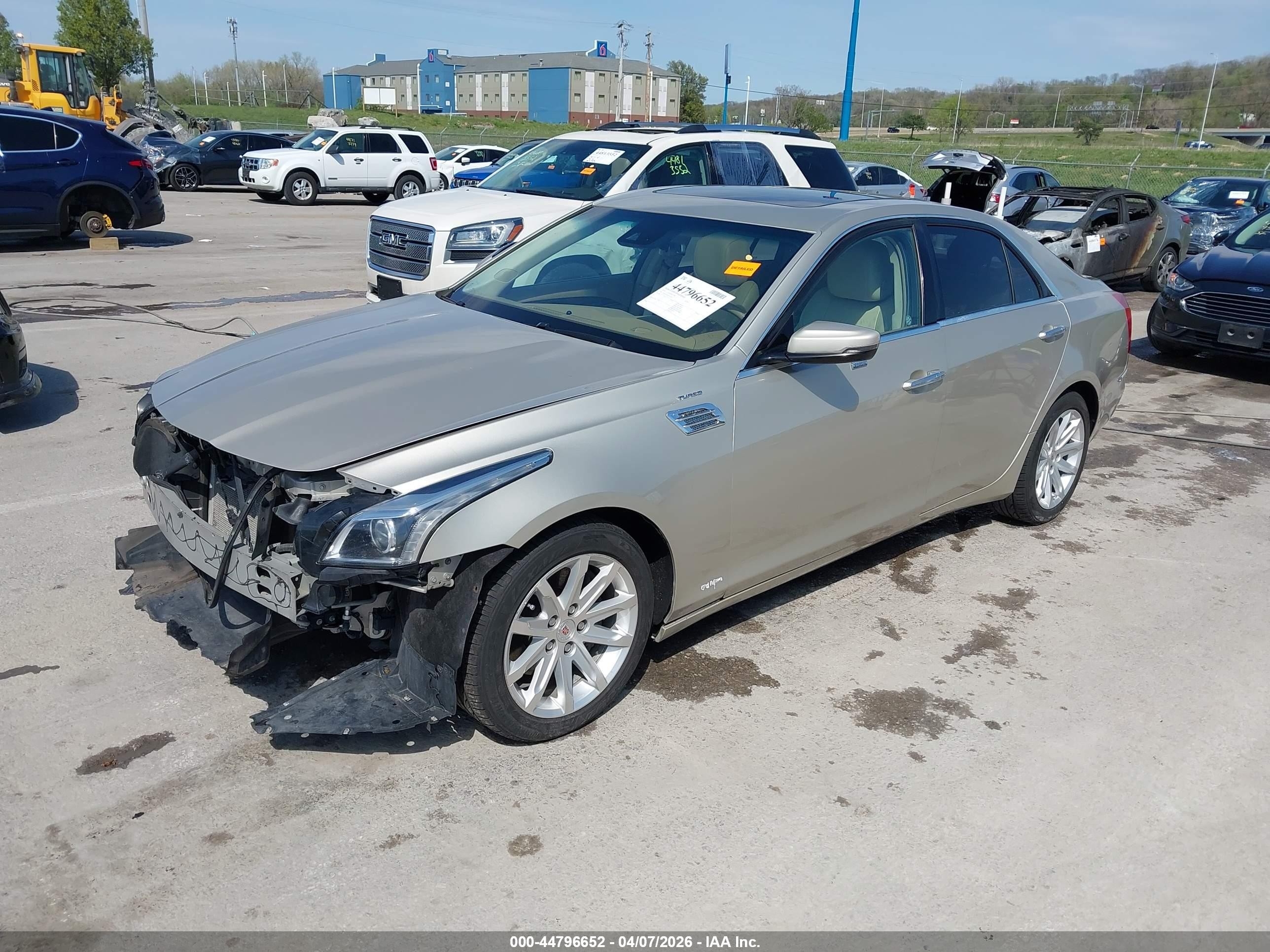 2014 Cadillac Cts Luxury Gold vin: 1G6AX5SX5E0191562