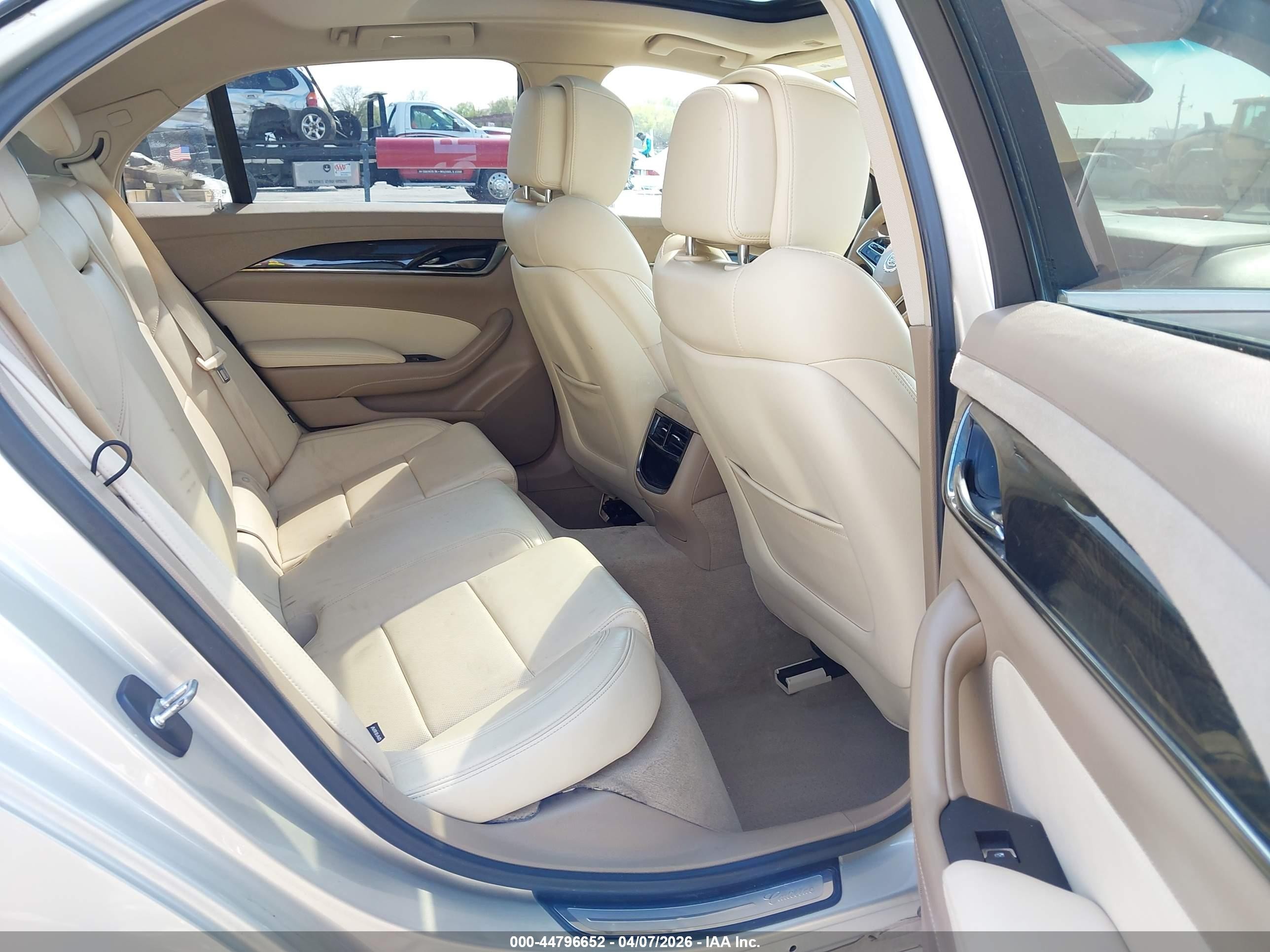 2014 Cadillac Cts Luxury Gold vin: 1G6AX5SX5E0191562