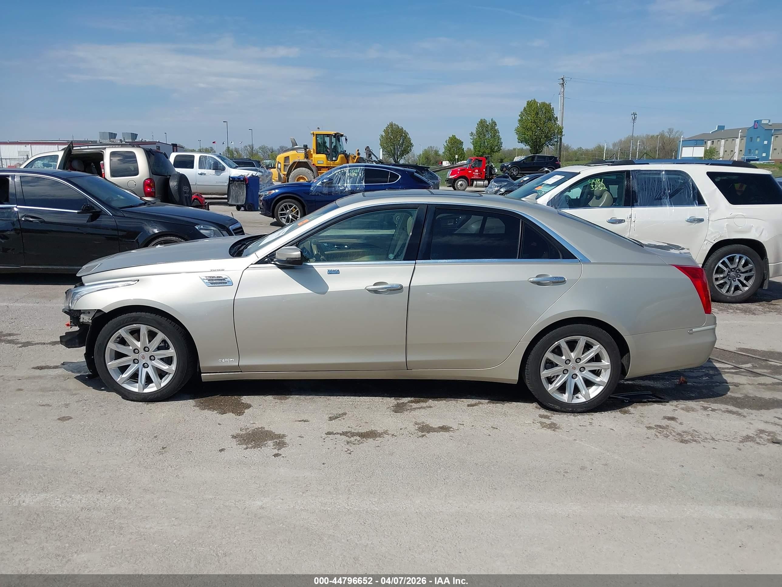 2014 Cadillac Cts Luxury Gold vin: 1G6AX5SX5E0191562