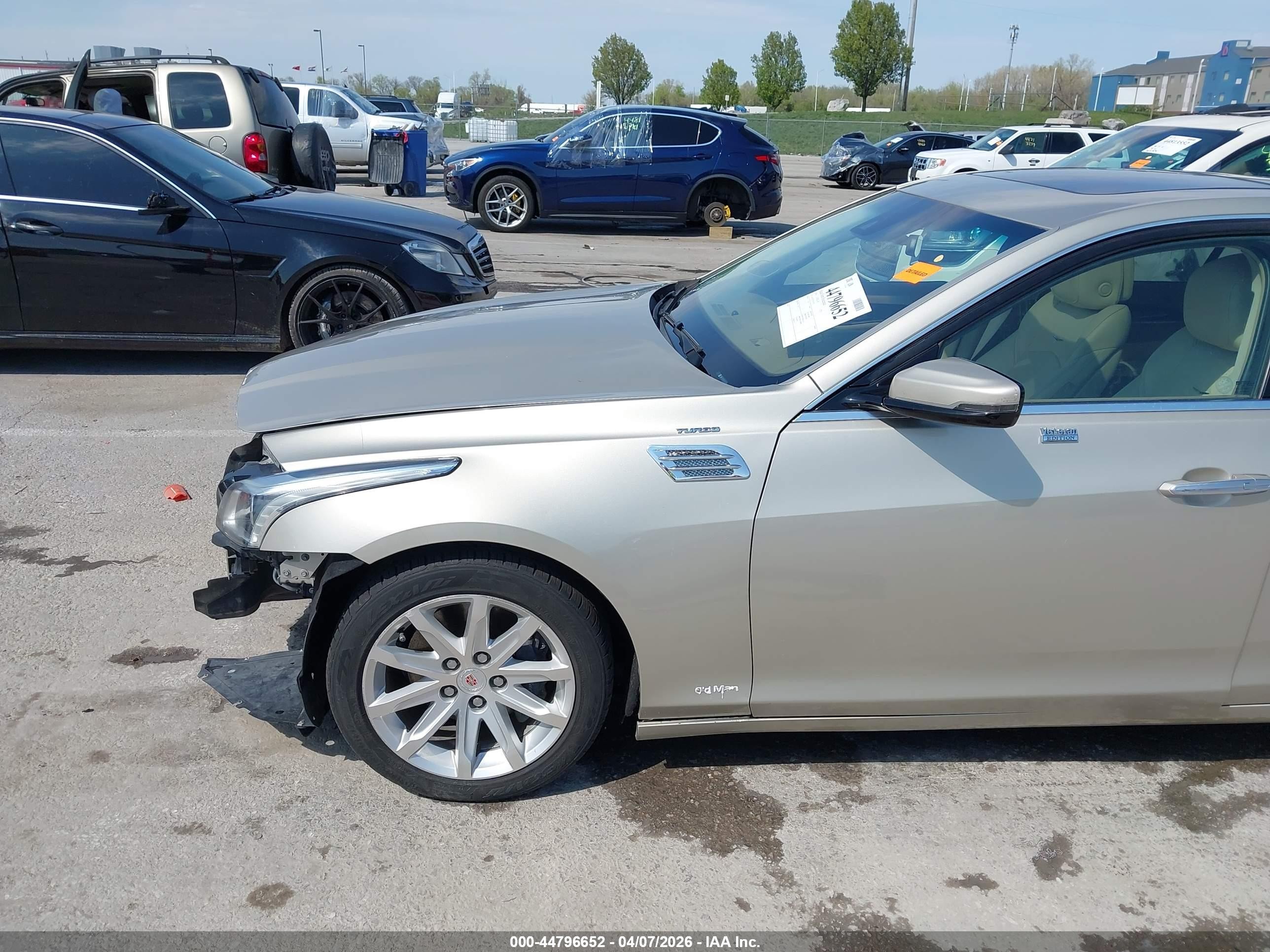 2014 Cadillac Cts Luxury Gold vin: 1G6AX5SX5E0191562