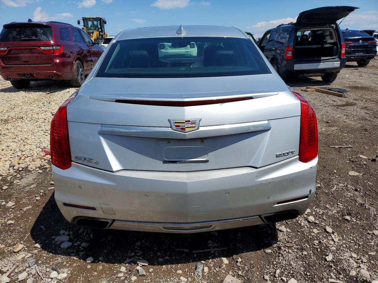 2015 Cadillac Cts Luxury Collection Silver vin: 1G6AX5SX5F0136191