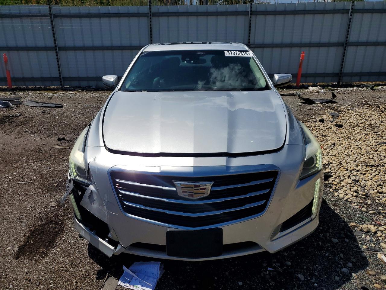 2015 Cadillac Cts Luxury Collection Silver vin: 1G6AX5SX5F0136191