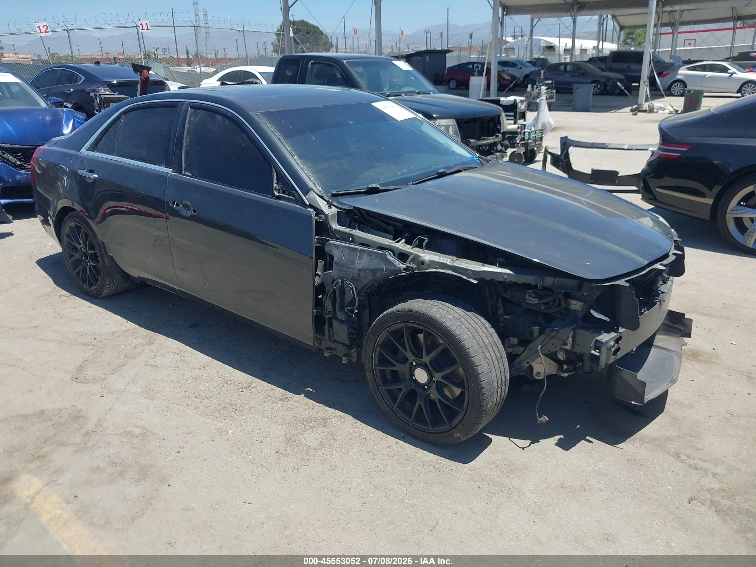 2016 Cadillac Cts Luxury Collection Gray vin: 1G6AX5SX5G0103239