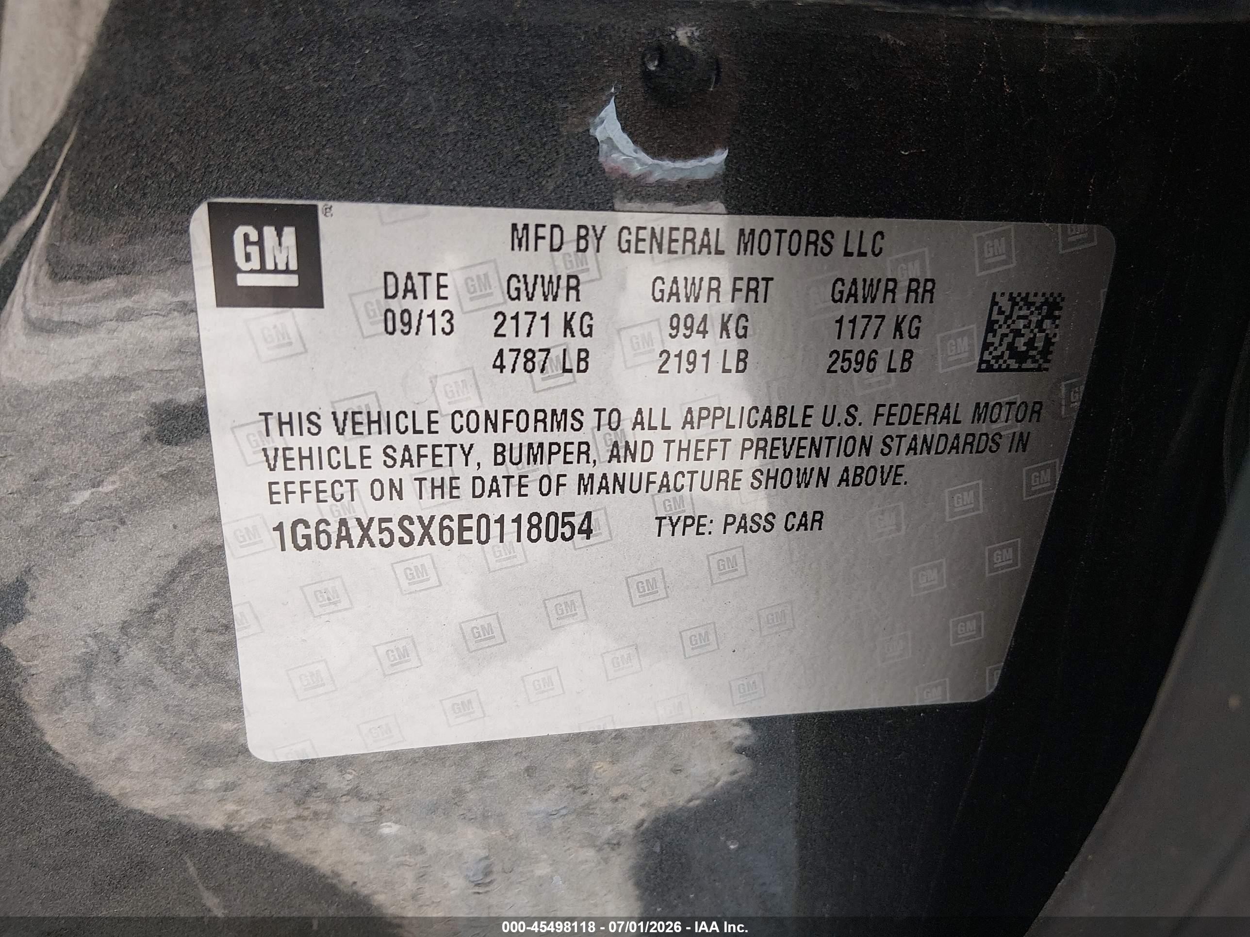 2014 Cadillac Cts Luxury Gray vin: 1G6AX5SX6E0118054