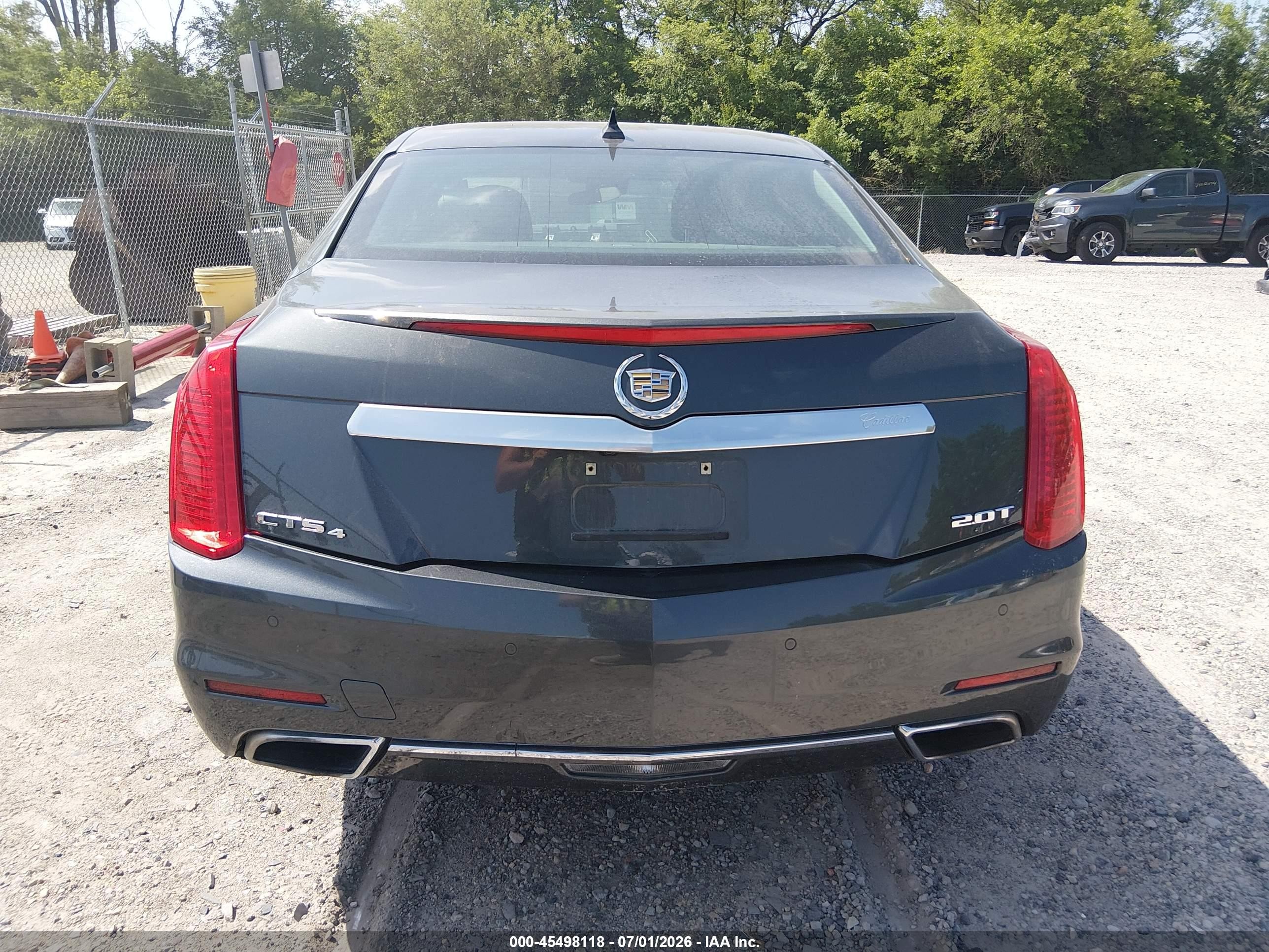 2014 Cadillac Cts Luxury Gray vin: 1G6AX5SX6E0118054