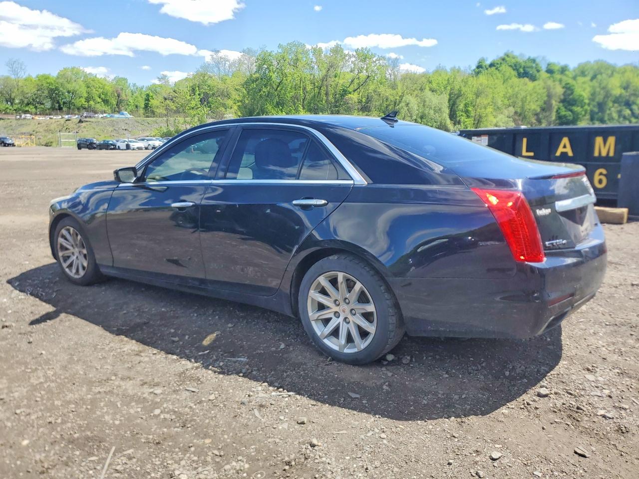 2014 Cadillac Cts Luxury Collection Black vin: 1G6AX5SX6E0190890