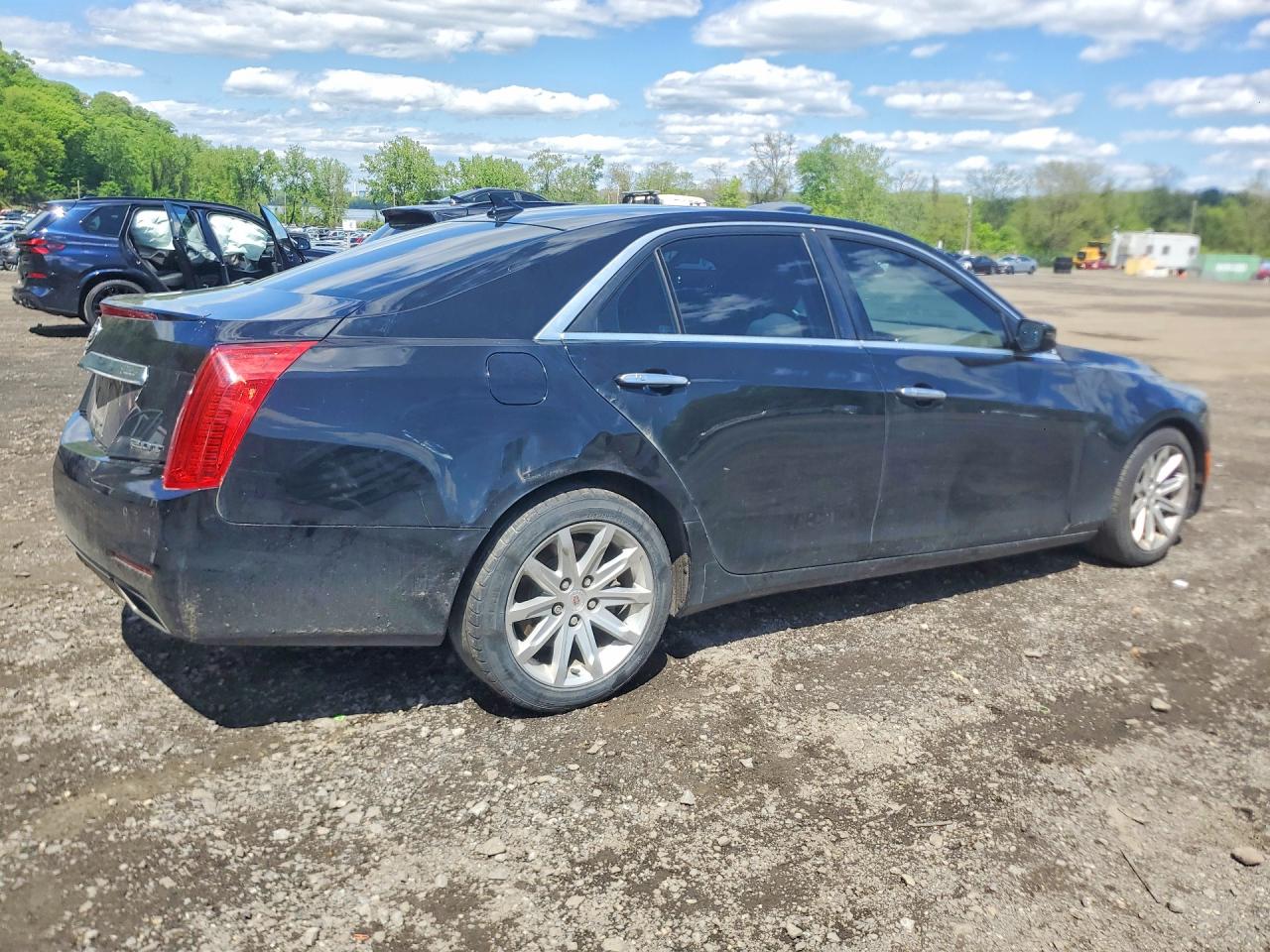 2014 Cadillac Cts Luxury Collection Black vin: 1G6AX5SX6E0190890