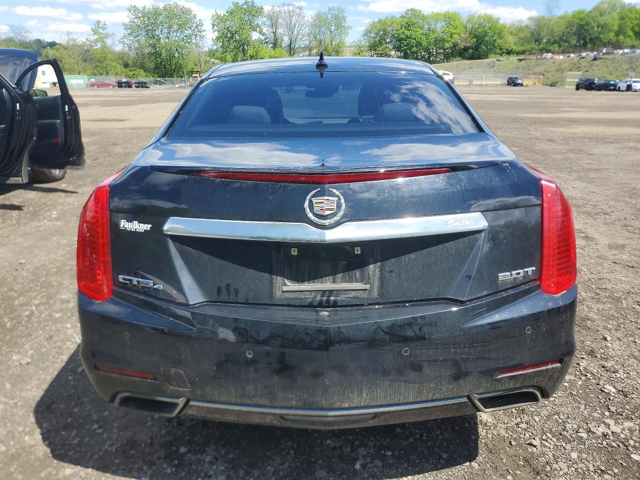 2014 Cadillac Cts Luxury Collection Black vin: 1G6AX5SX6E0190890