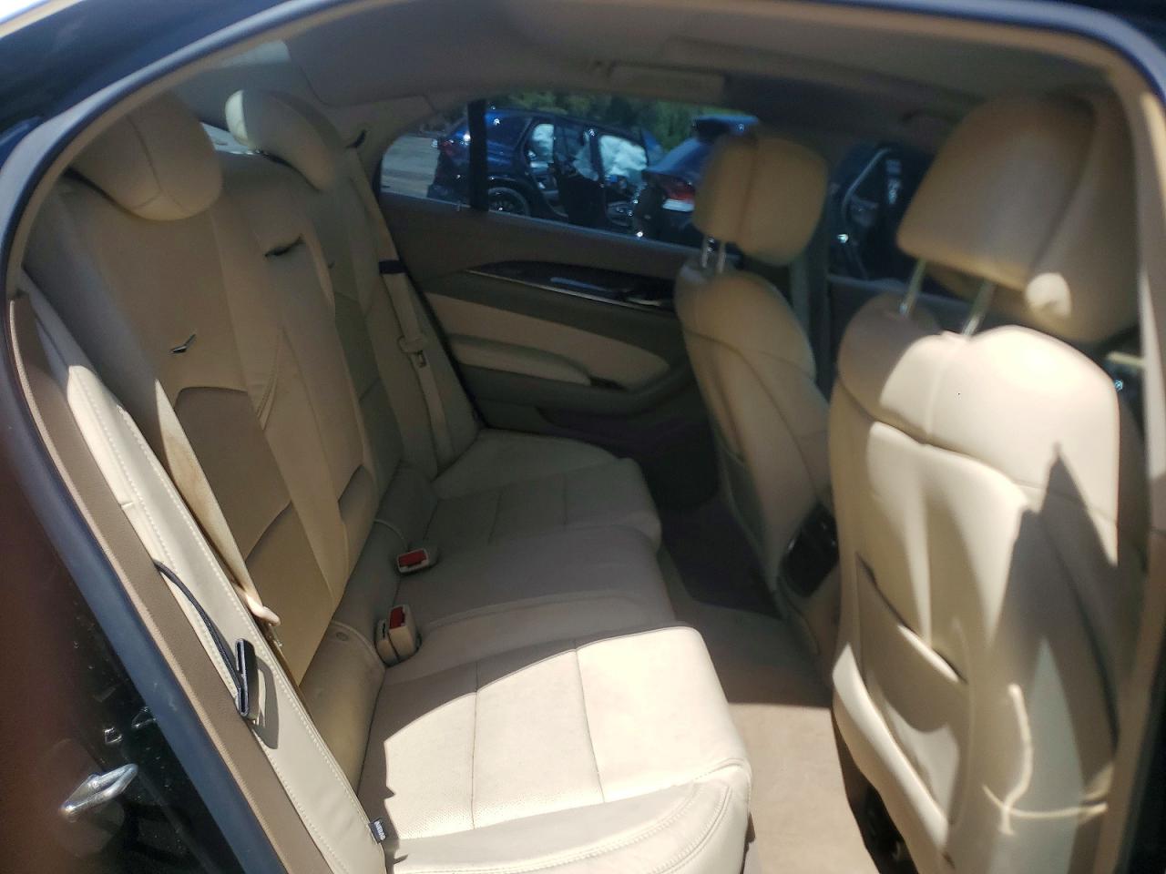 2014 Cadillac Cts Luxury Collection Black vin: 1G6AX5SX6E0190890