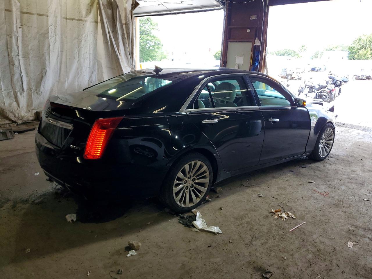 2014 Cadillac Cts Luxury Collection Black vin: 1G6AX5SX6E0191988