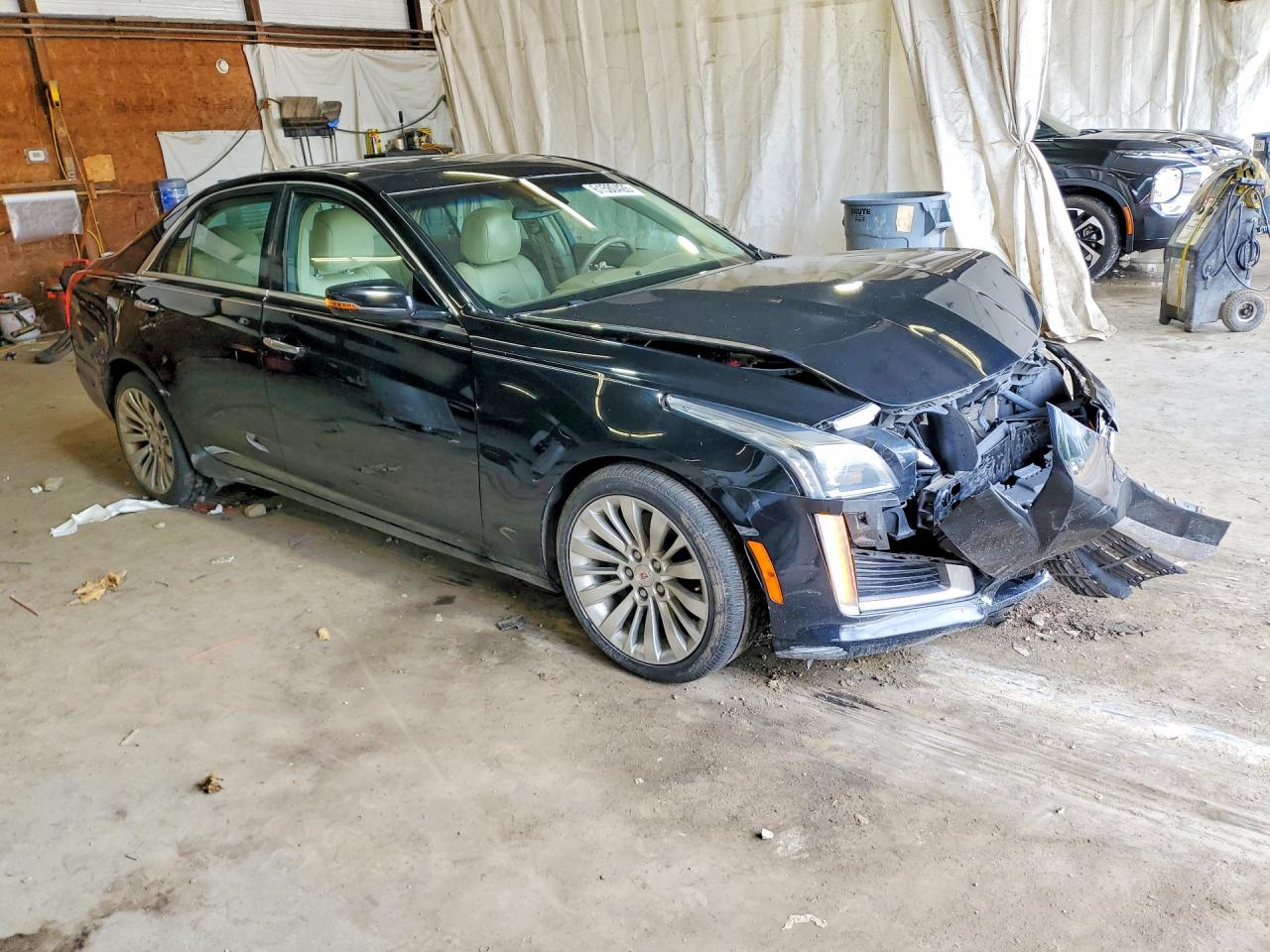 2014 Cadillac Cts Luxury Collection Black vin: 1G6AX5SX6E0191988