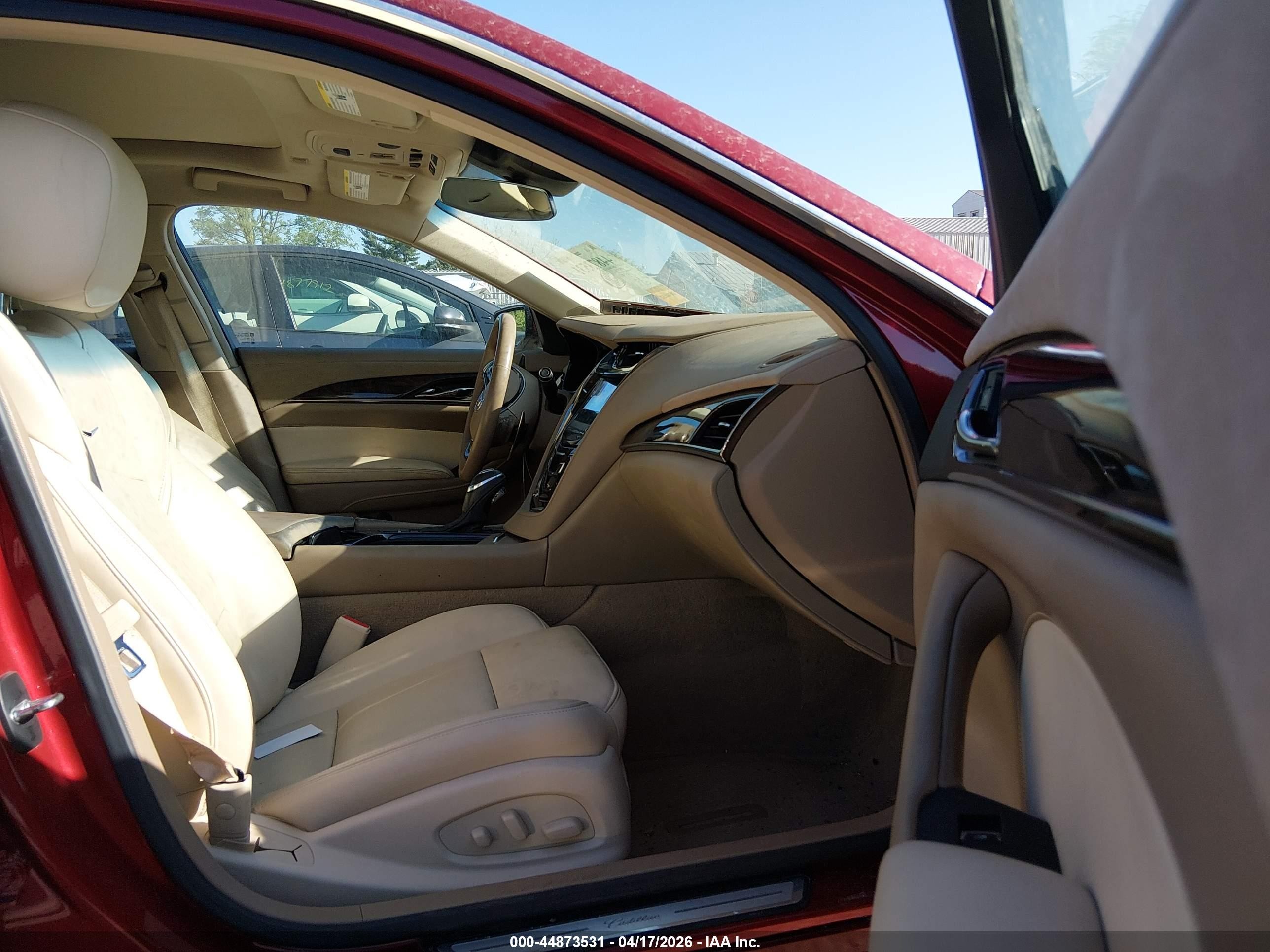 2014 Cadillac Cts Luxury Red vin: 1G6AX5SX6E0196513