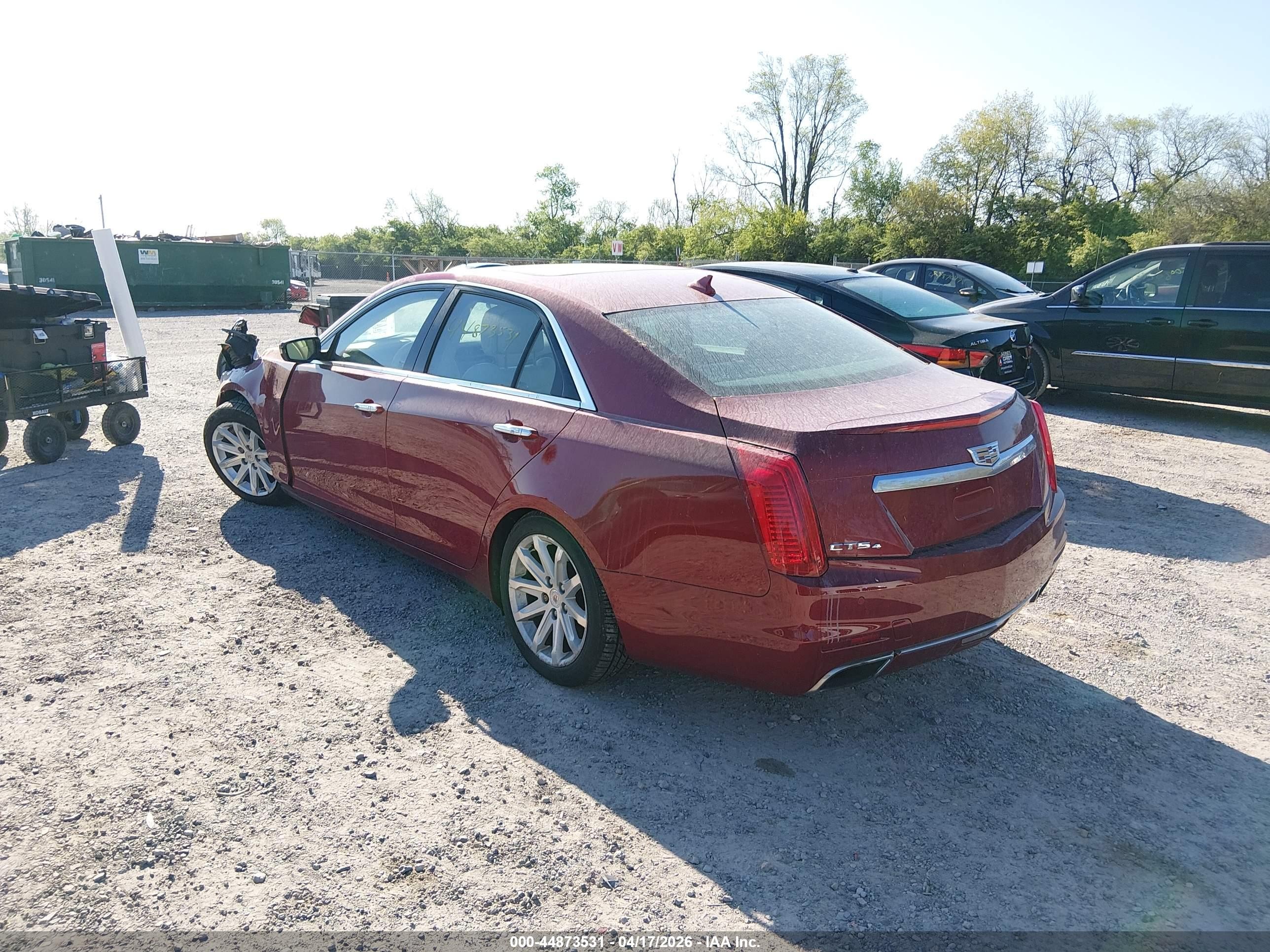 2014 Cadillac Cts Luxury Red vin: 1G6AX5SX6E0196513