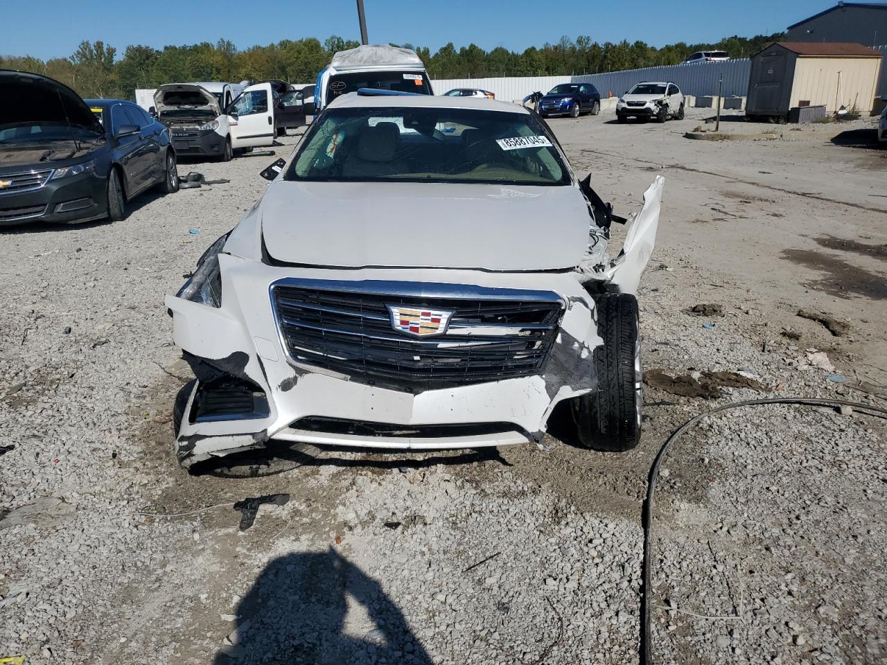 2015 Cadillac Cts Luxury Collection White vin: 1G6AX5SX6F0106620