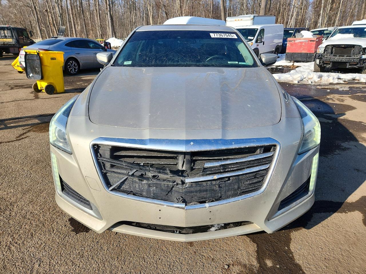 2015 Cadillac Cts Luxury Collection Beige vin: 1G6AX5SX6F0129993