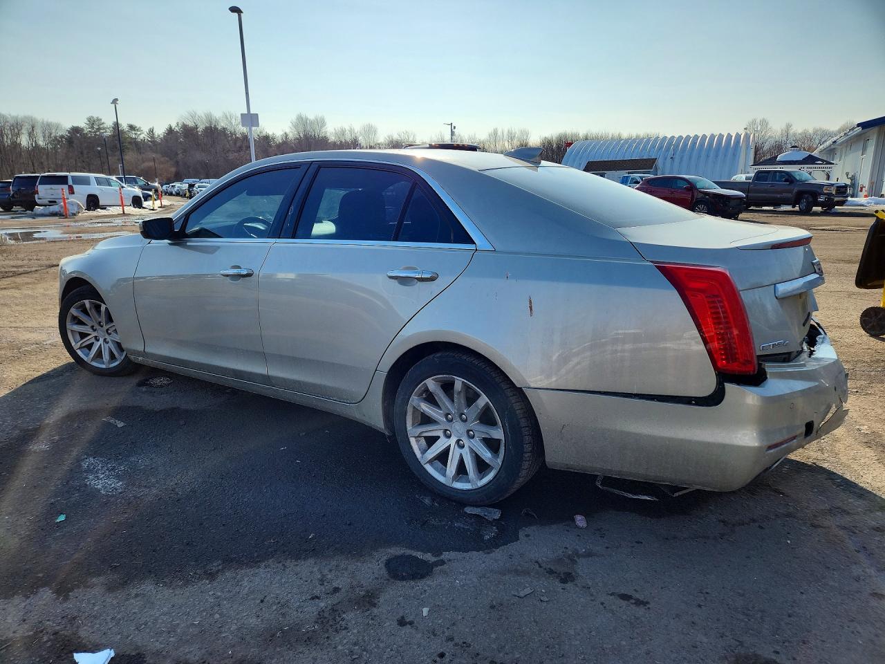 2015 Cadillac Cts Luxury Collection Beige vin: 1G6AX5SX6F0129993