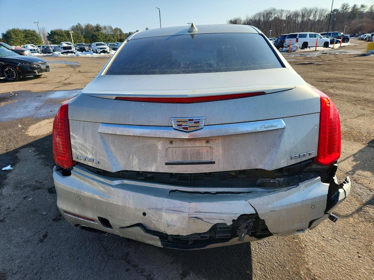 2015 Cadillac Cts Luxury Collection Beige vin: 1G6AX5SX6F0129993