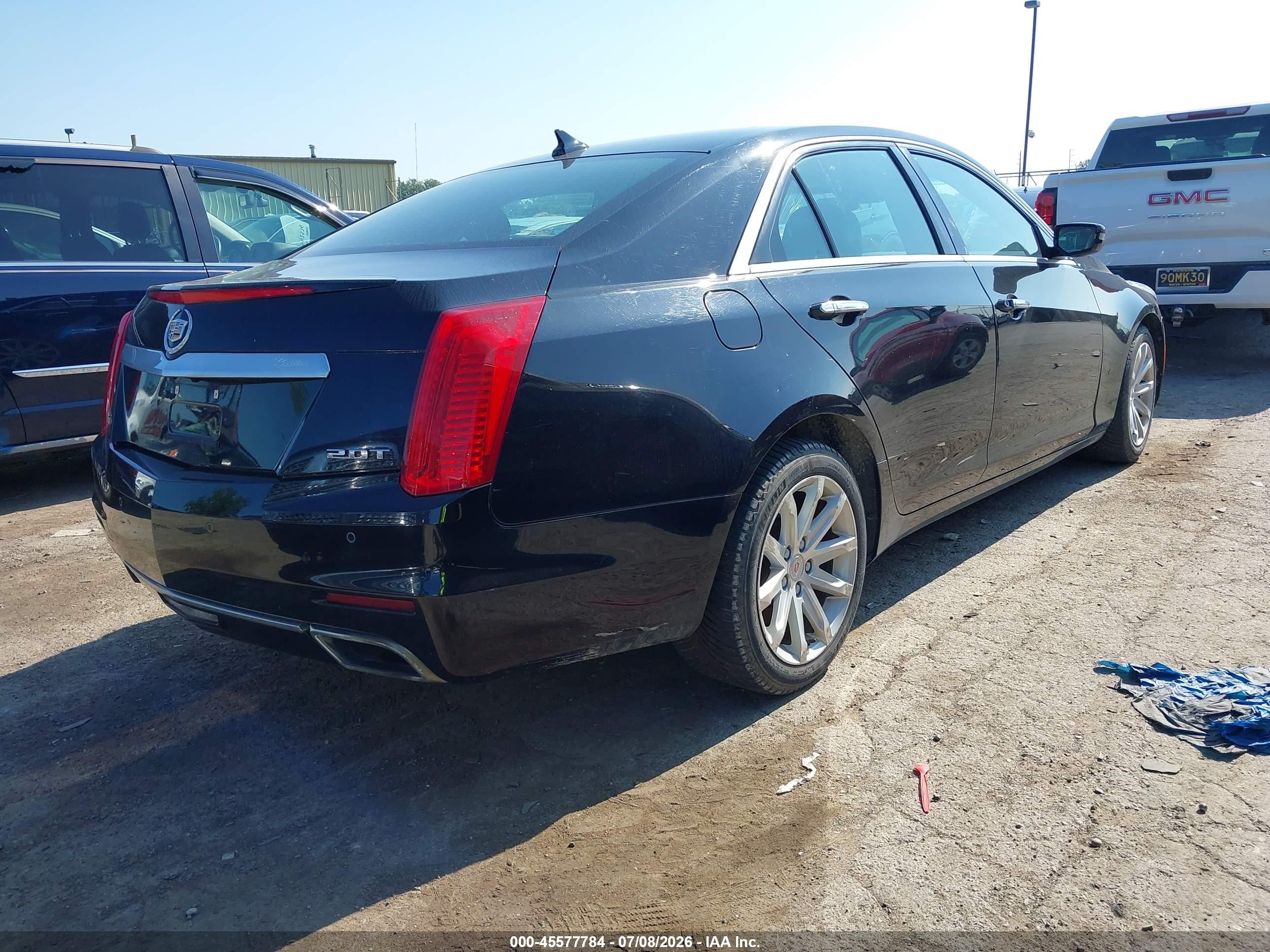 2014 Cadillac Cts Luxury Black vin: 1G6AX5SX7E0196293