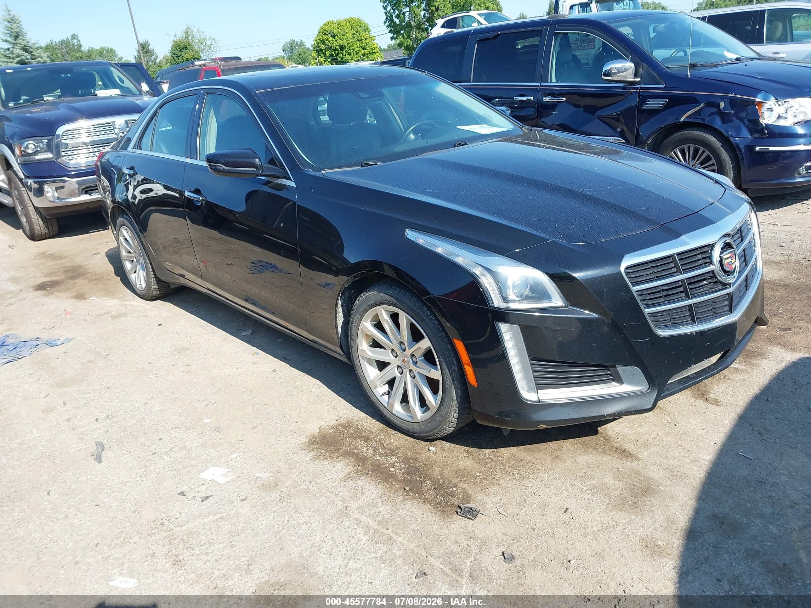 2014 Cadillac Cts Luxury Black vin: 1G6AX5SX7E0196293