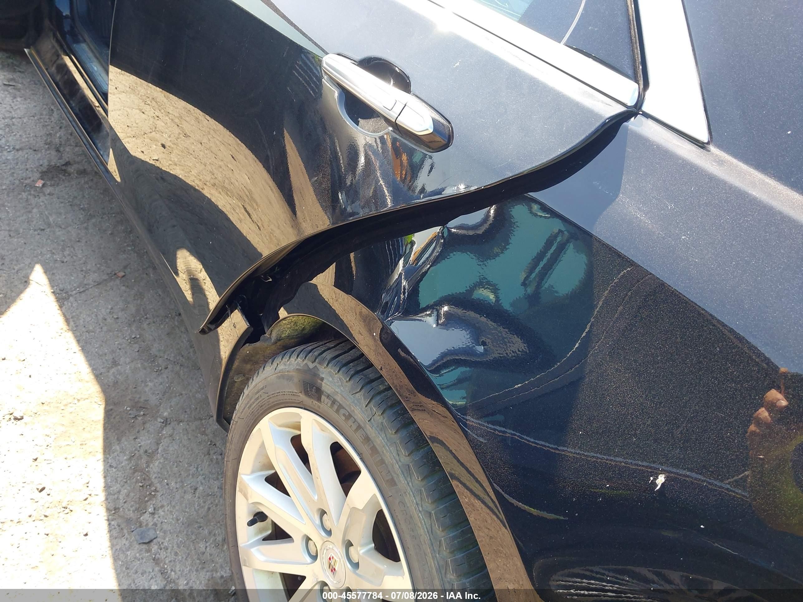 2014 Cadillac Cts Luxury Black vin: 1G6AX5SX7E0196293