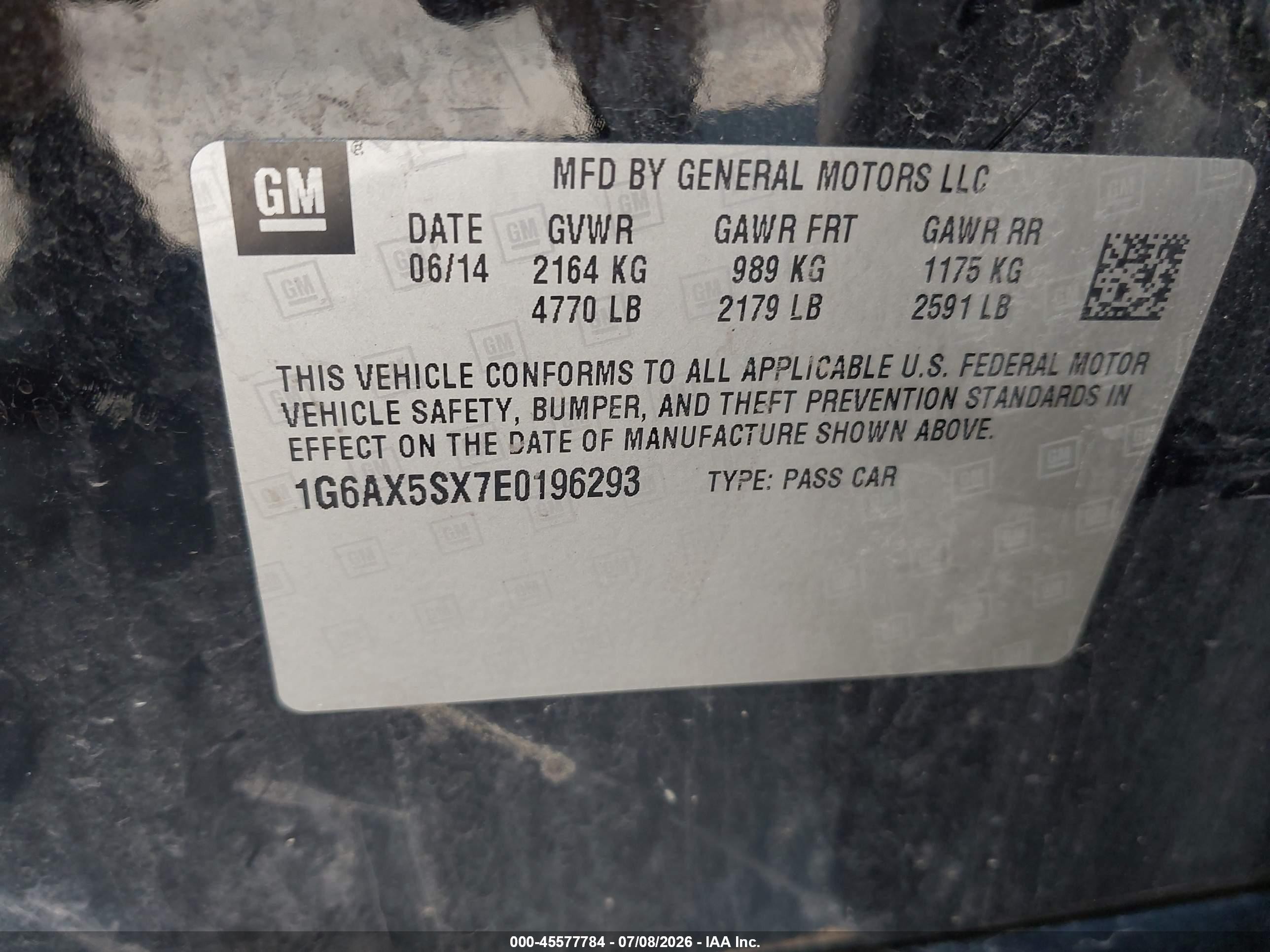 2014 Cadillac Cts Luxury Black vin: 1G6AX5SX7E0196293
