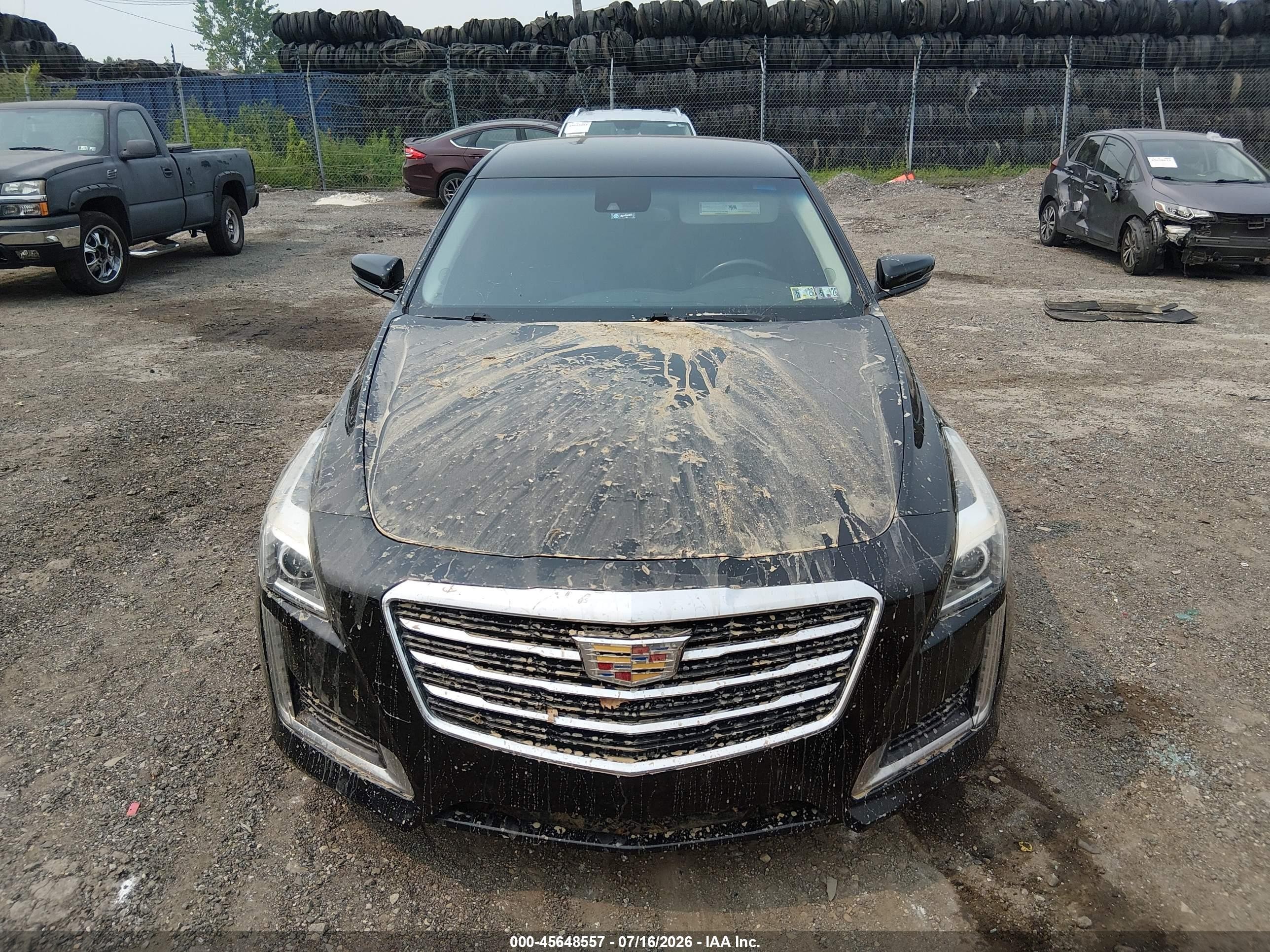 2015 Cadillac Cts Luxury Black vin: 1G6AX5SX7F0115066