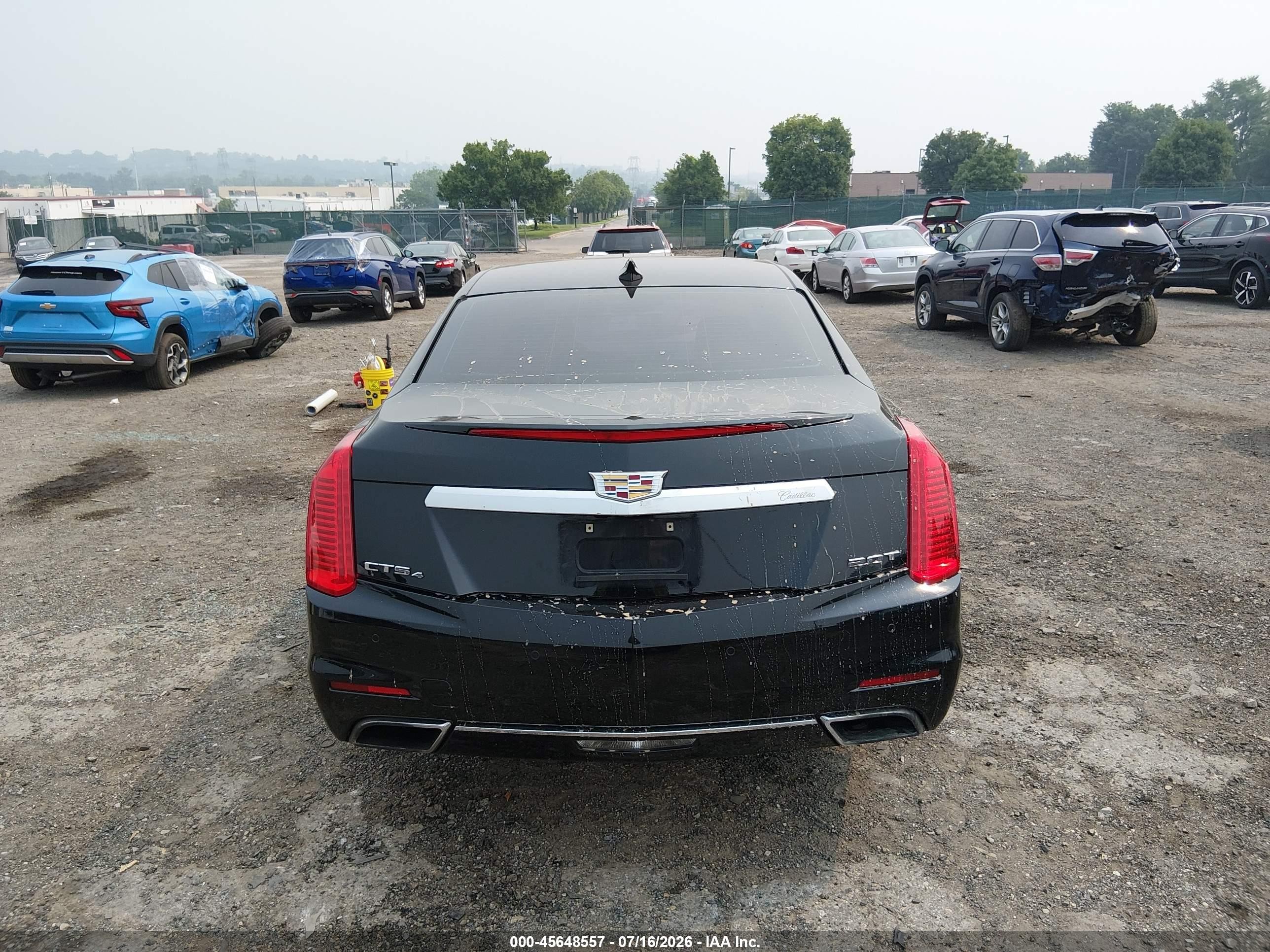2015 Cadillac Cts Luxury Black vin: 1G6AX5SX7F0115066