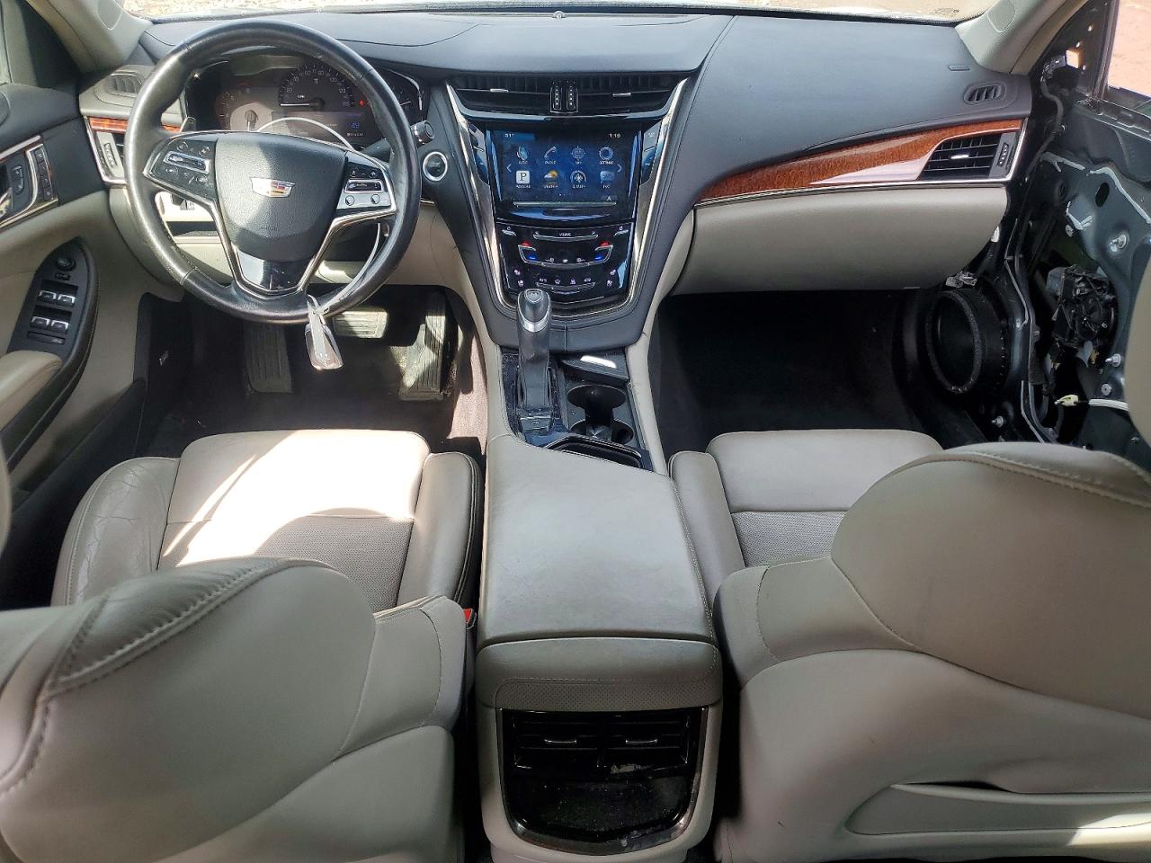 2015 Cadillac Cts Luxury Collection Gray vin: 1G6AX5SX7F0120137