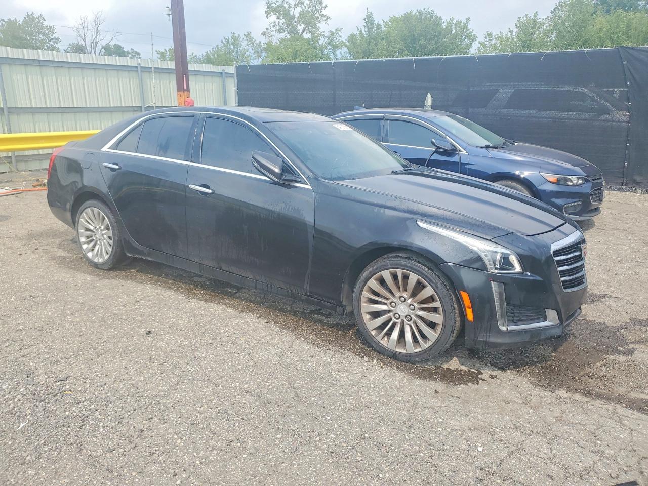 2015 Cadillac Cts Luxury Collection Black vin: 1G6AX5SX7F0129873