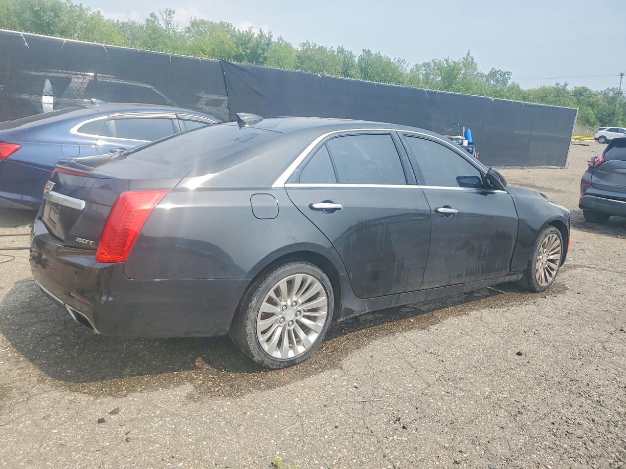 2015 Cadillac Cts Luxury Collection Black vin: 1G6AX5SX7F0129873