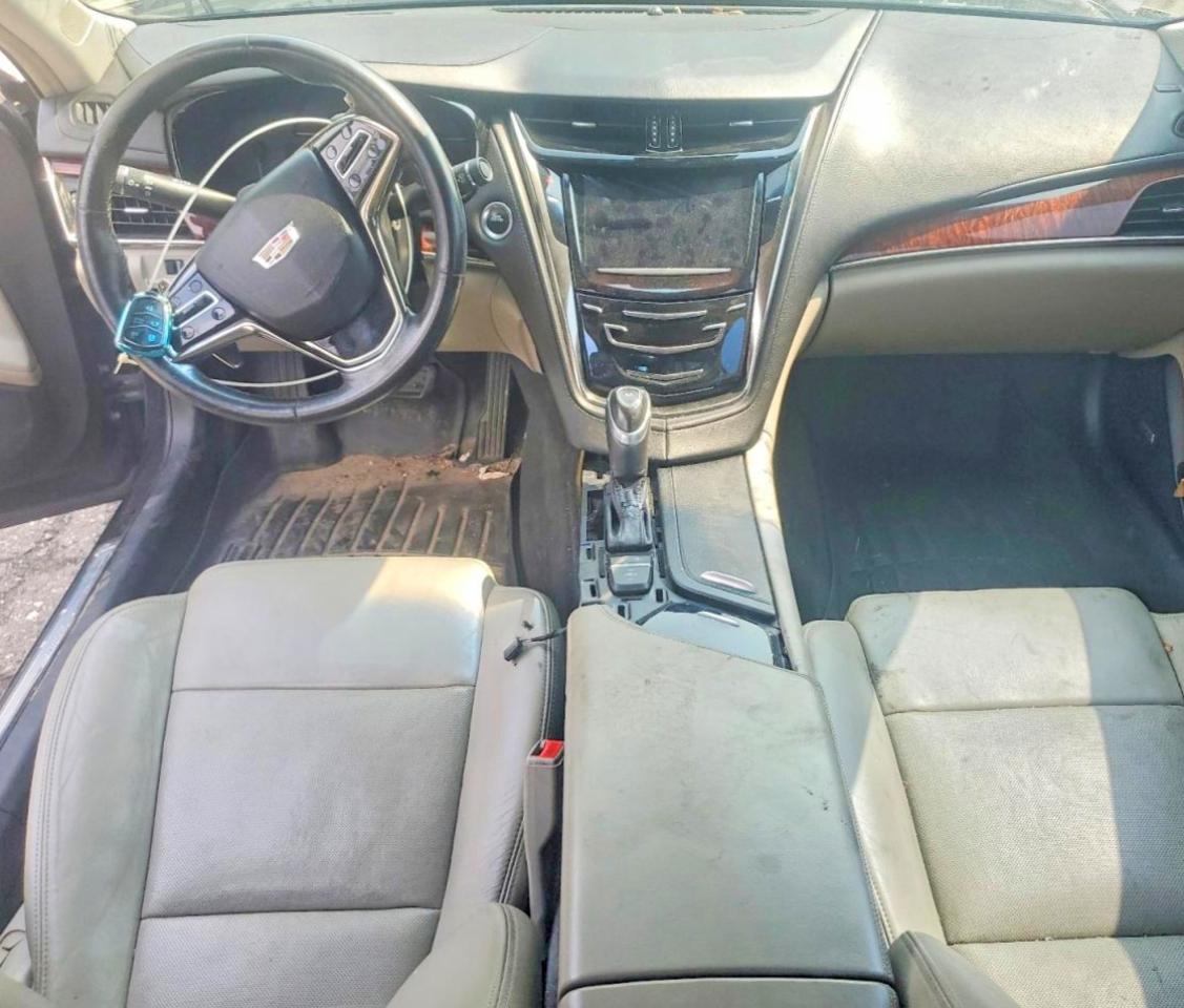 2015 Cadillac Cts Luxury Collection Black vin: 1G6AX5SX7F0129873