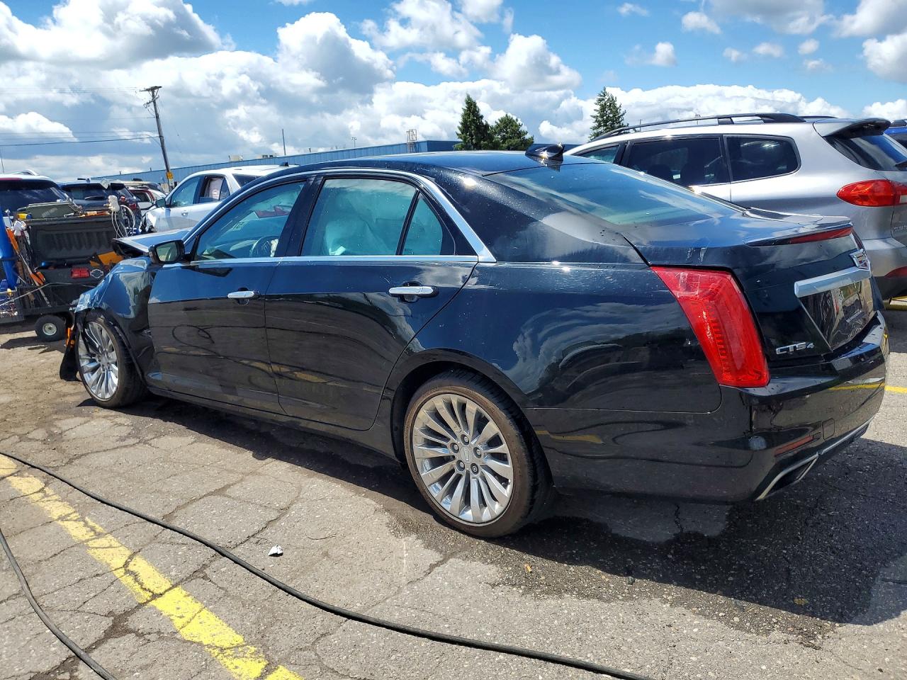 2015 Cadillac Cts Luxury Collection Black vin: 1G6AX5SX7F0136189