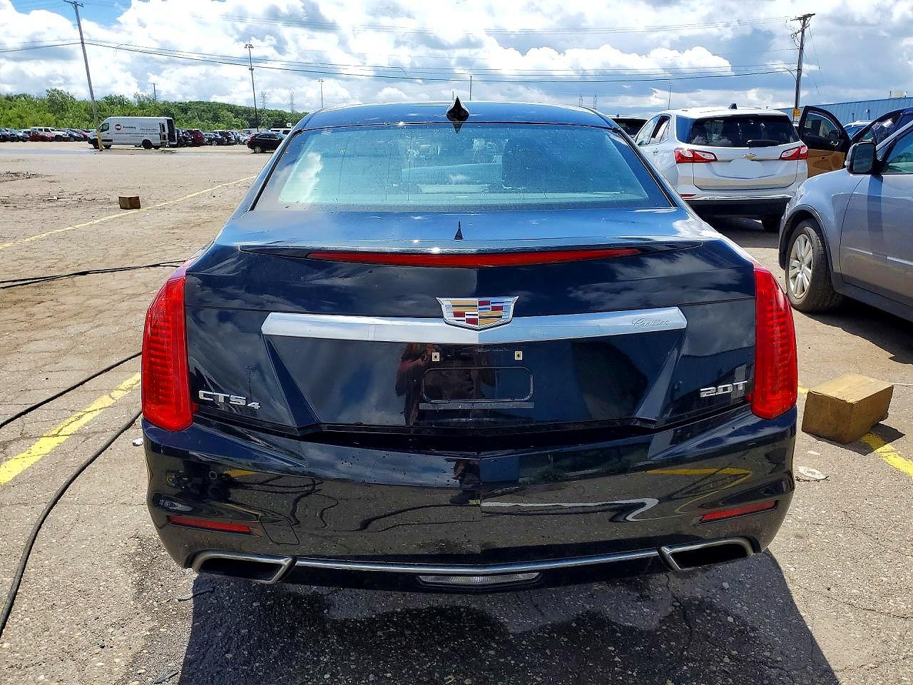 2015 Cadillac Cts Luxury Collection Black vin: 1G6AX5SX7F0136189