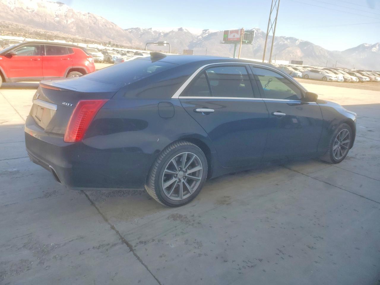 2018 Cadillac Cts Luxury Black vin: 1G6AX5SX7J0140428