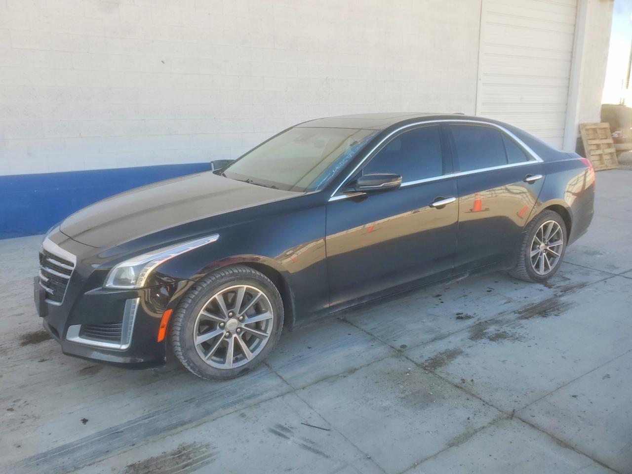 2018 Cadillac Cts Luxury Черный vin: 1G6AX5SX7J0140428