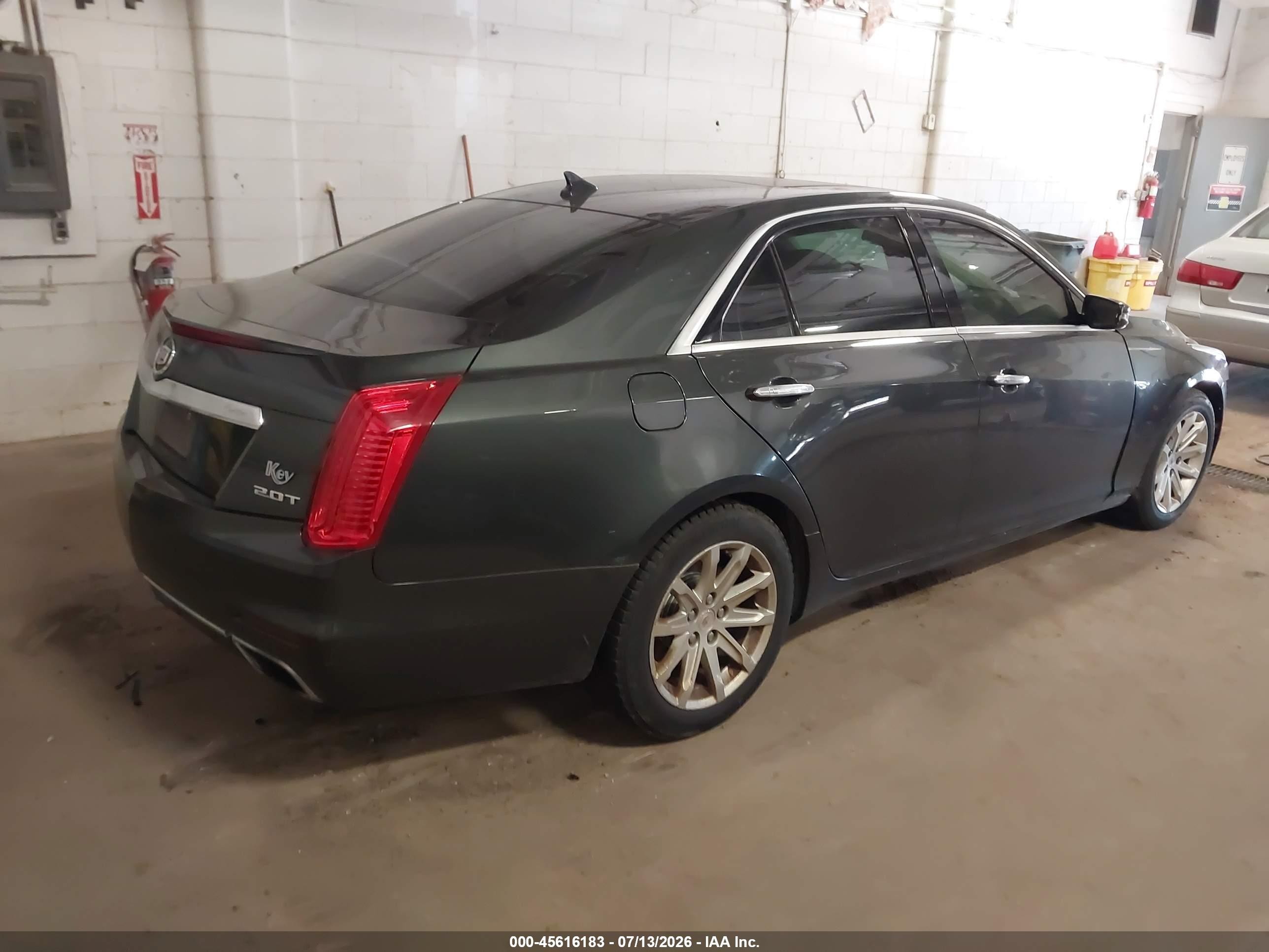 2014 Cadillac Cts Luxury Gray vin: 1G6AX5SX8E0127029