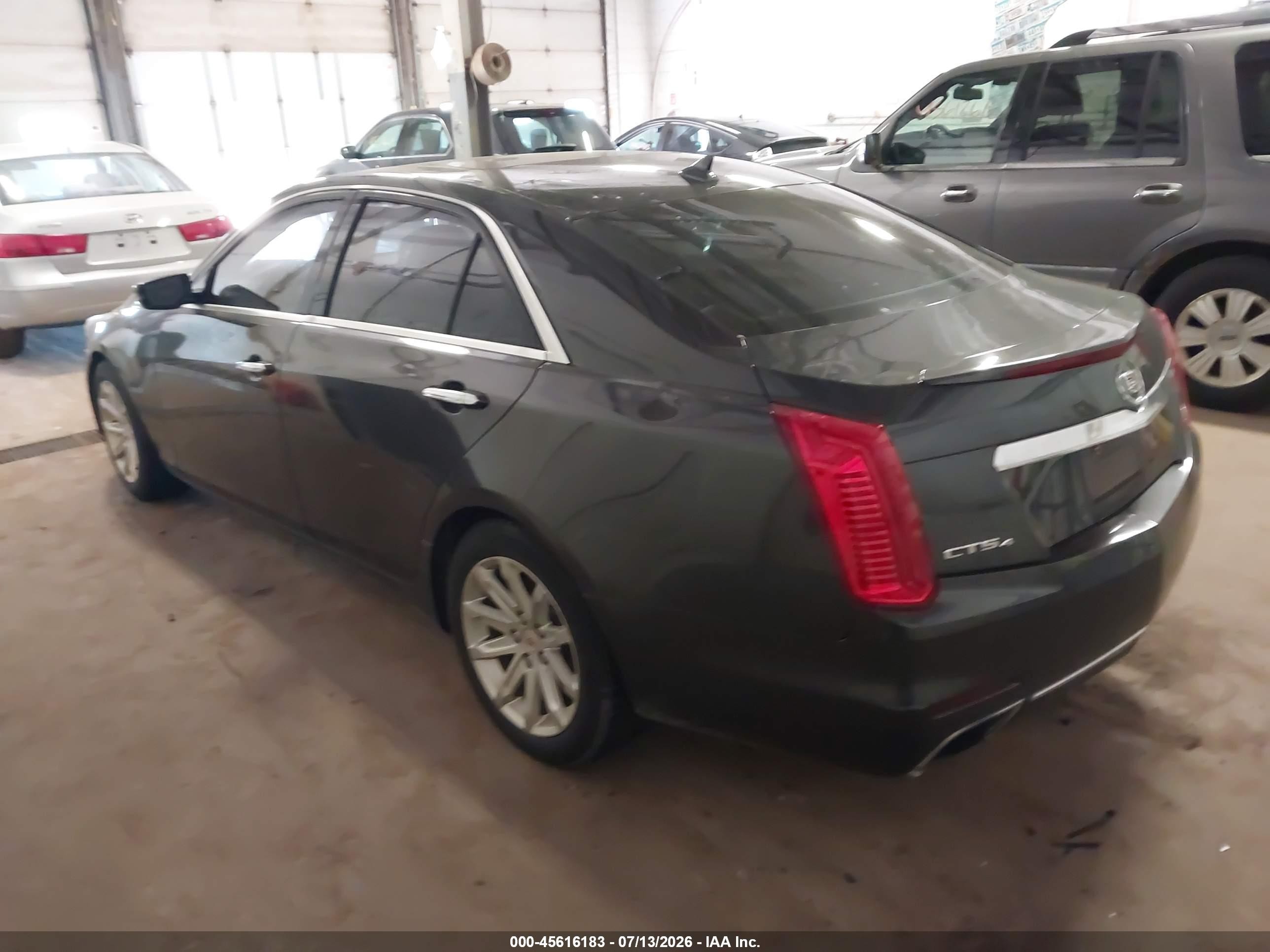 2014 Cadillac Cts Luxury Gray vin: 1G6AX5SX8E0127029