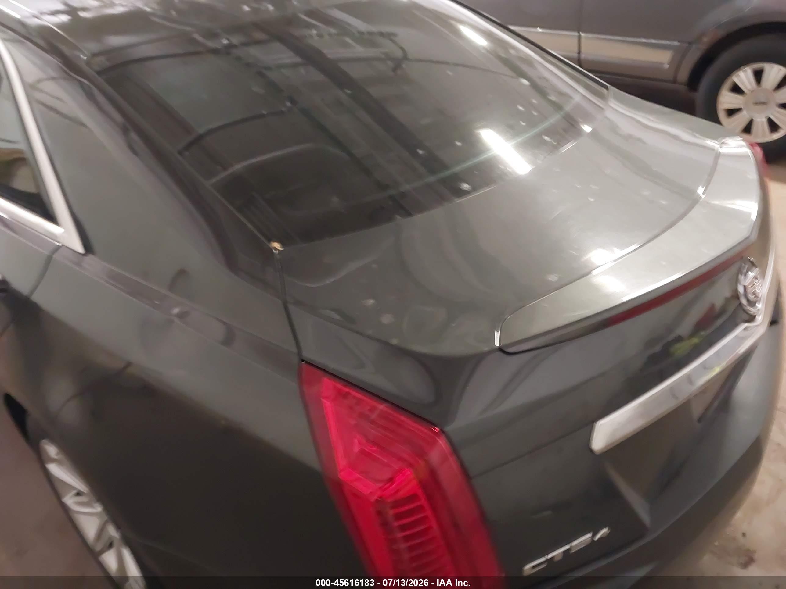 2014 Cadillac Cts Luxury Gray vin: 1G6AX5SX8E0127029