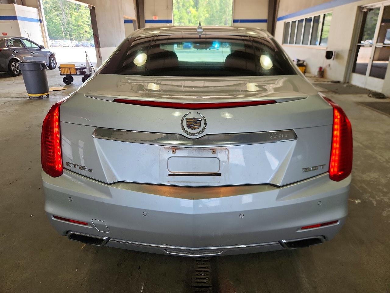 2014 Cadillac Cts Luxury Collection Silver vin: 1G6AX5SX8E0192382