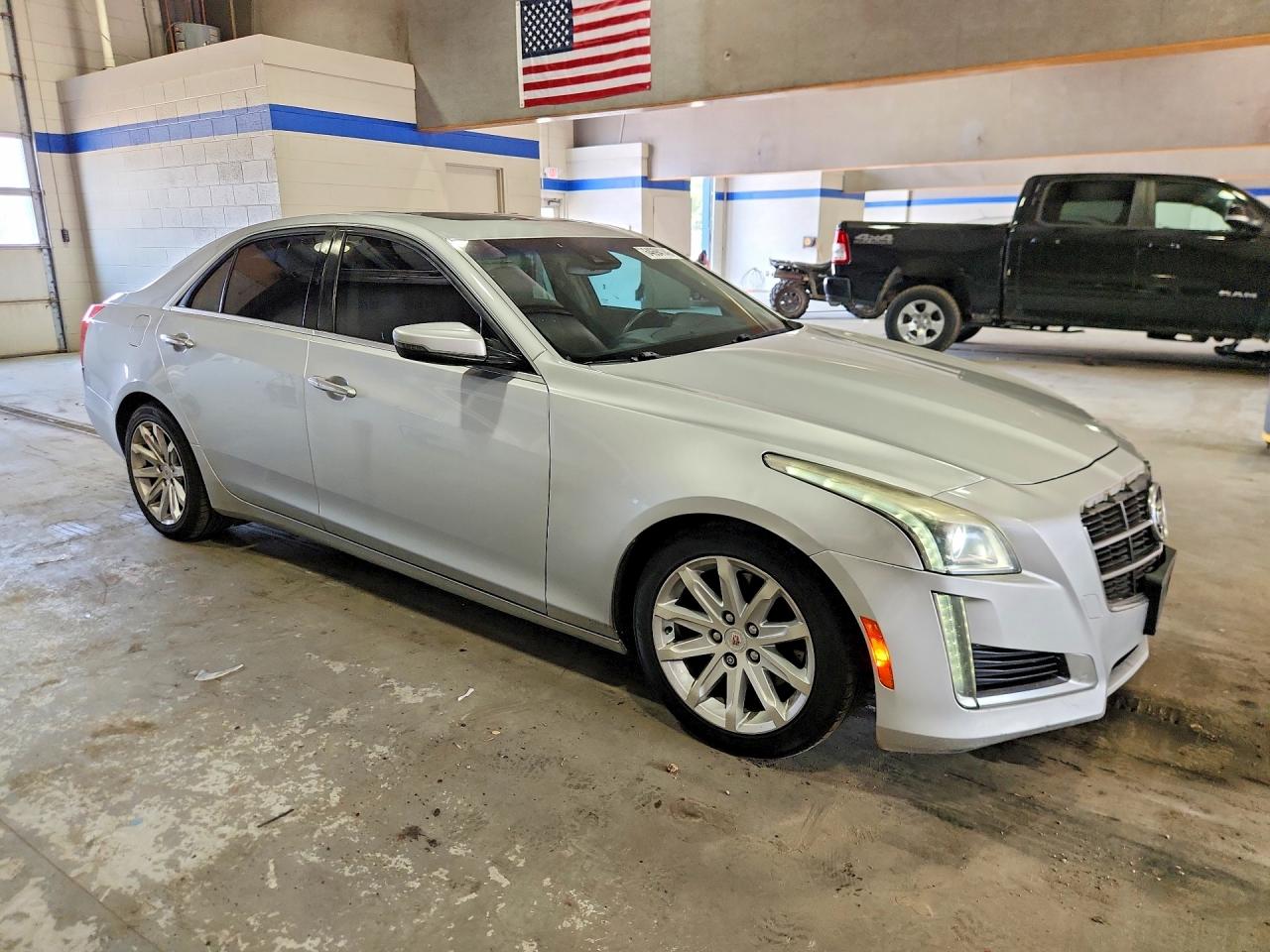 2014 Cadillac Cts Luxury Collection Silver vin: 1G6AX5SX8E0192382