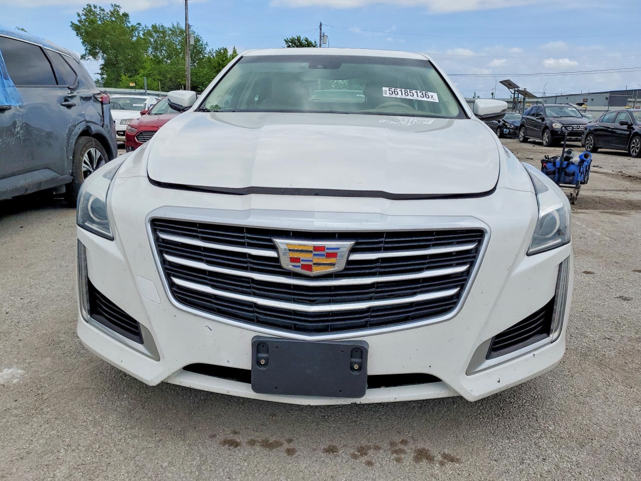 2015 Cadillac Cts Luxury Collection White vin: 1G6AX5SX8F0140588