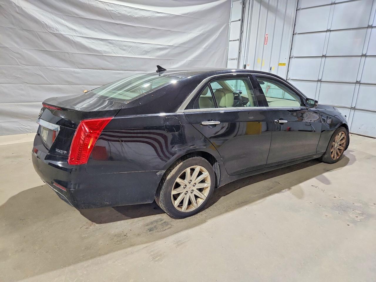 2014 Cadillac Cts Luxury Collection Black vin: 1G6AX5SX9E0154627