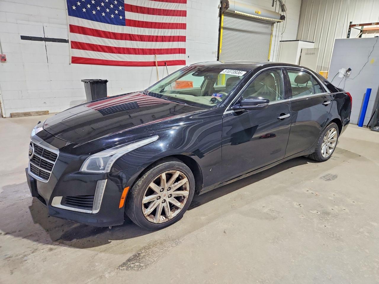 2014 Cadillac Cts Luxury Collection Black vin: 1G6AX5SX9E0154627